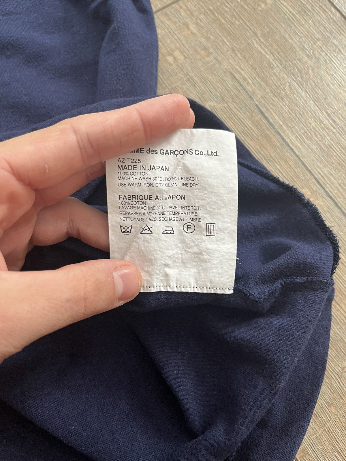 Comme des Garcons PLAY DOUBLE HEART T-SHIRT Size L / US 10 / IT 46 - 10 Thumbnail
