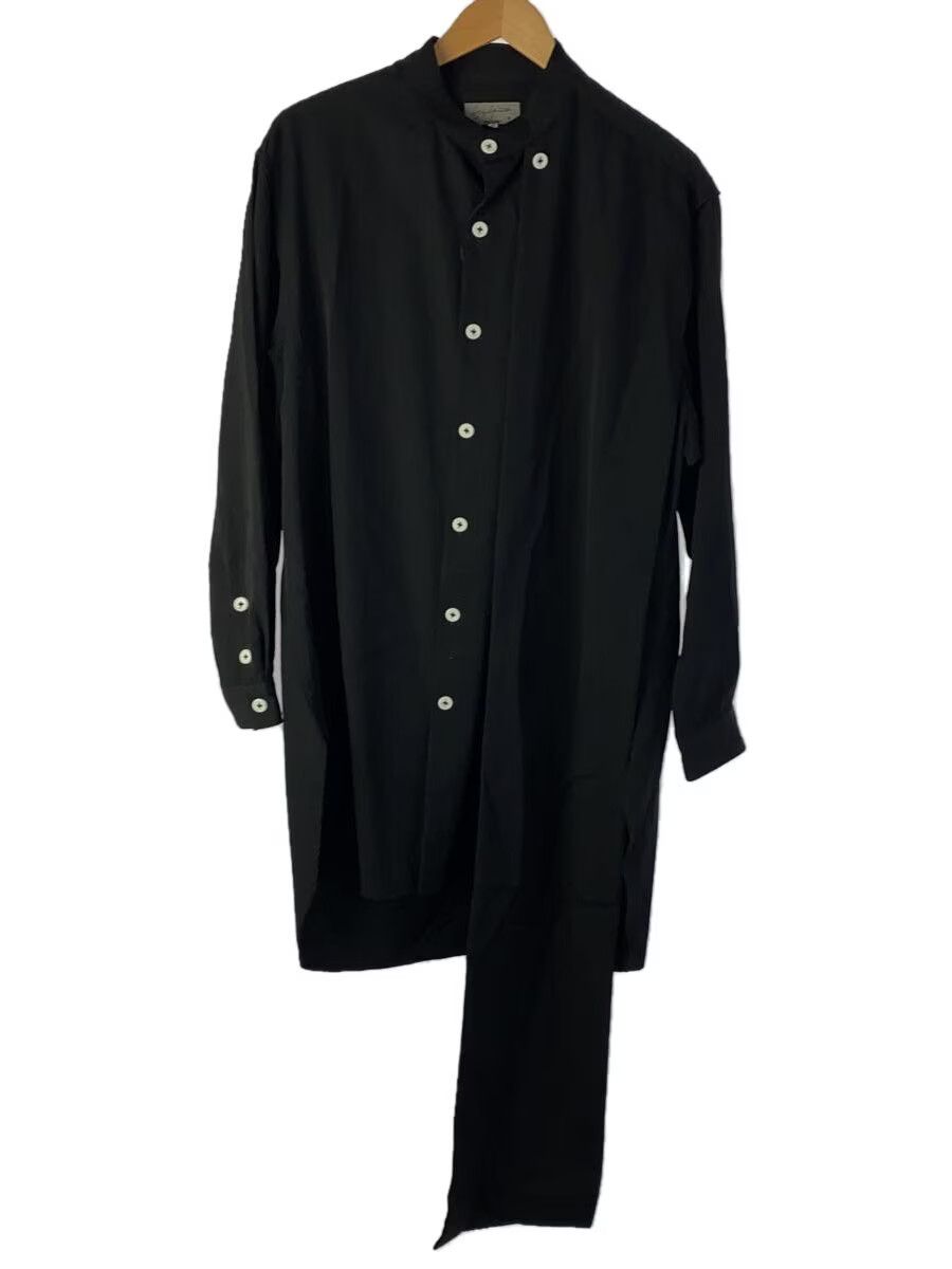 Yohji Yamamoto yohji yamamoto POUR HOMME/wool/BLK/ Long sleeve shirt Size US M / EU 48-50 / 2 - 1 Thumbnail