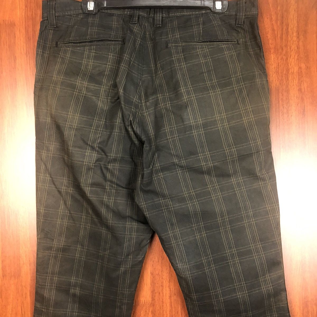 Japanese Brand Checkerd Dark Brown Casual Pants #7510 Size US 34 / EU 50 - 18 Thumbnail