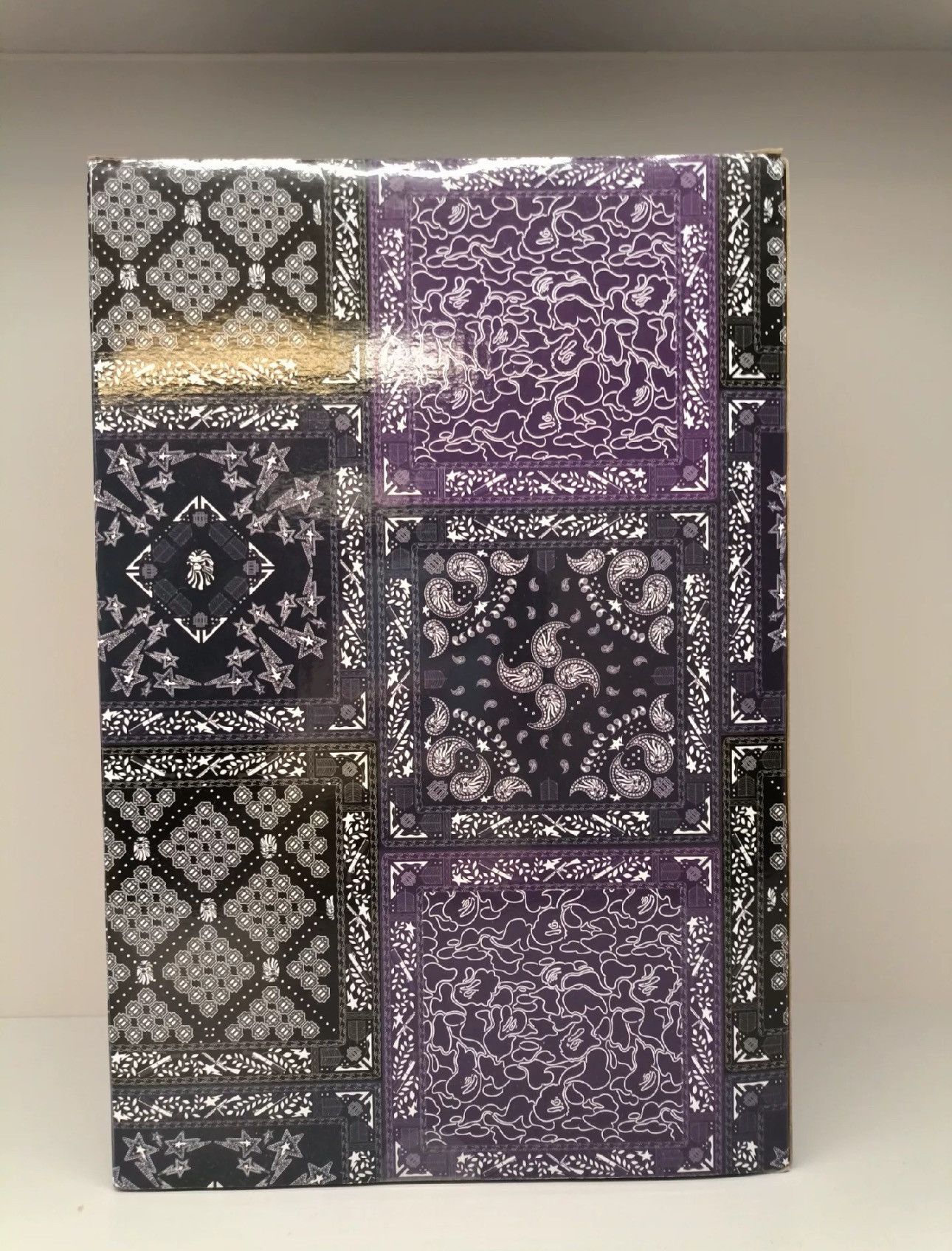 Japanese Brand Bearbrick Bape Black Bandana 100% & 400% Set Size ONE SIZE - 4 Thumbnail