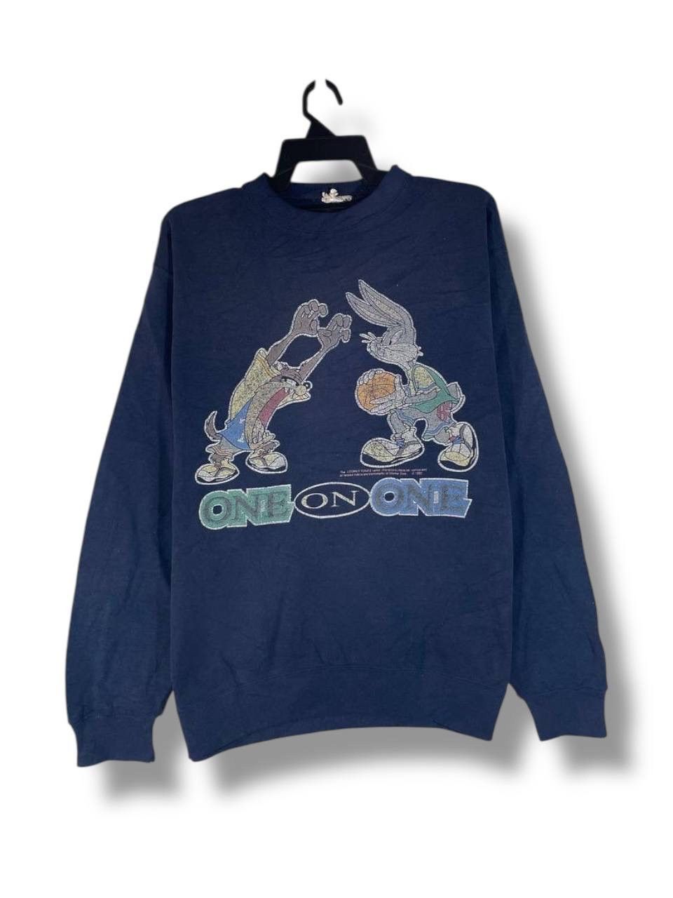 Other Vintage 90s 1993 bugs bunny tazmania sweatshirt size L Size US M / EU 48-50 / 2 - 1 Thumbnail