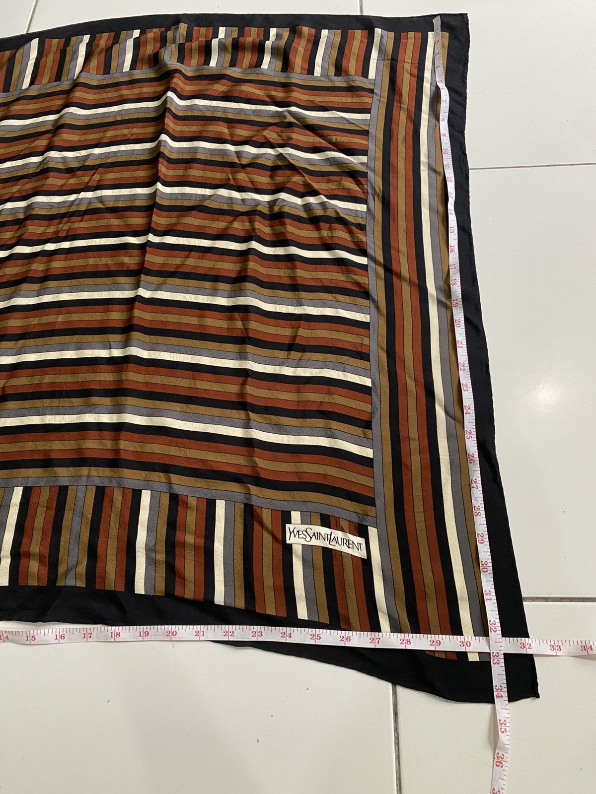 Yves Saint Laurent Yves Saint Laurent scarf Size ONE SIZE - 4 Thumbnail