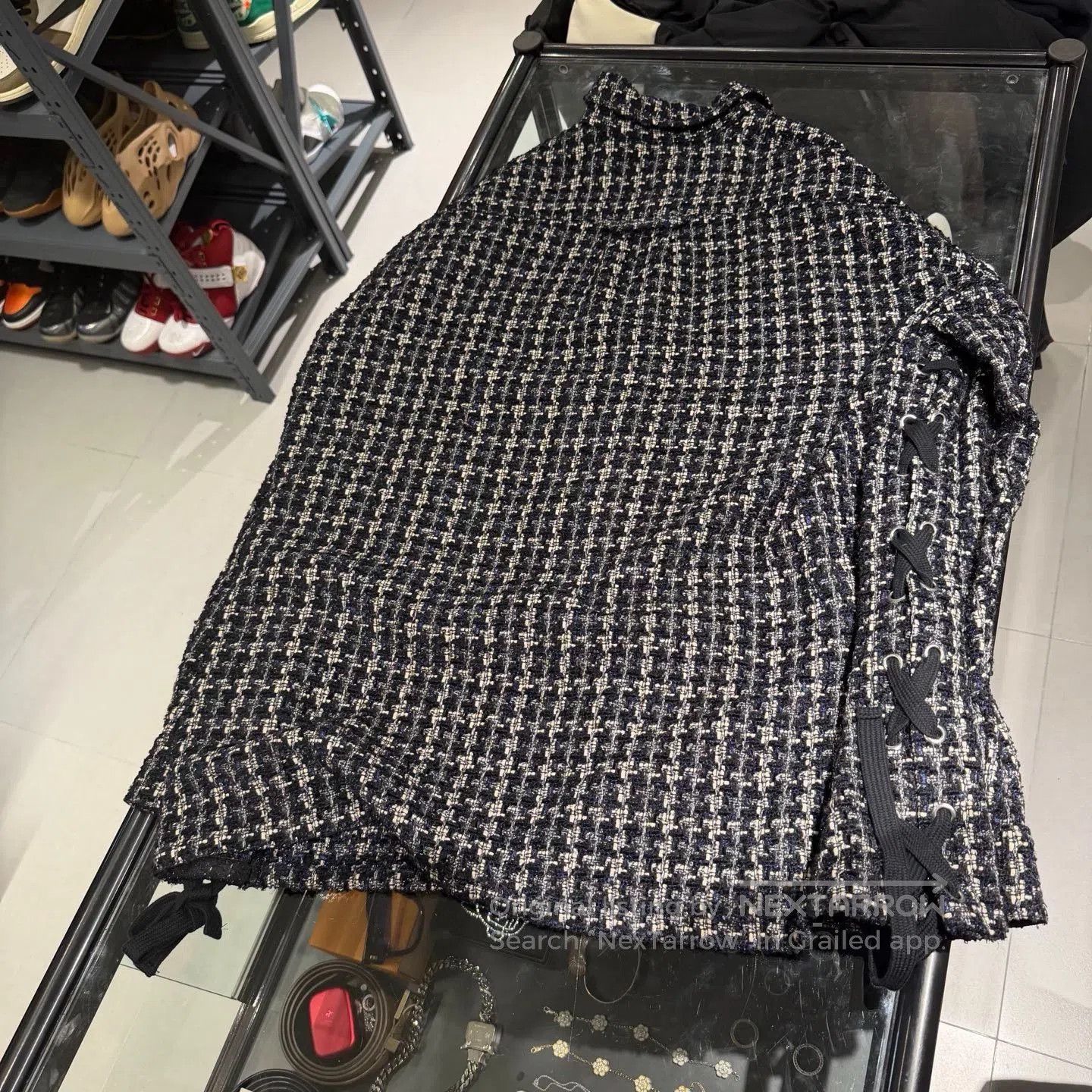 Faith Connexion Faith Connexion Tweed Check Coat. Size XL / US 12-14 / IT 48-50 - 2 Thumbnail
