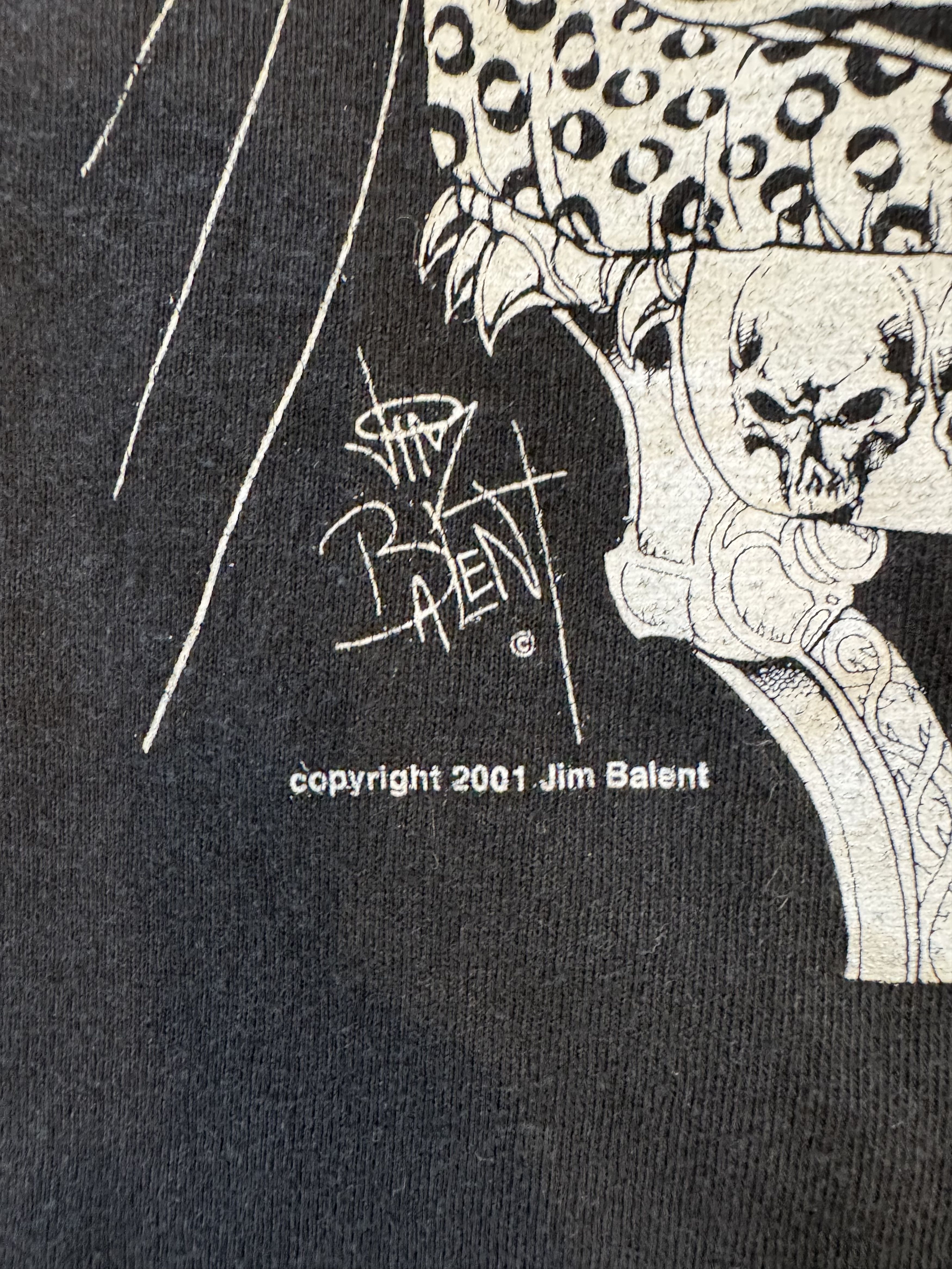 Vintage 2001 Ravenhex Comic Book T-shirt Size US XL / EU 56 / 4 - 4 Thumbnail