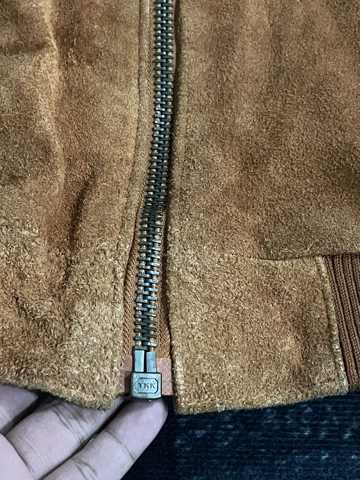 Vintage Vintage Unknown Destination Cow Leather Bomber Jacket Size US XL / EU 56 / 4 - 11 Thumbnail