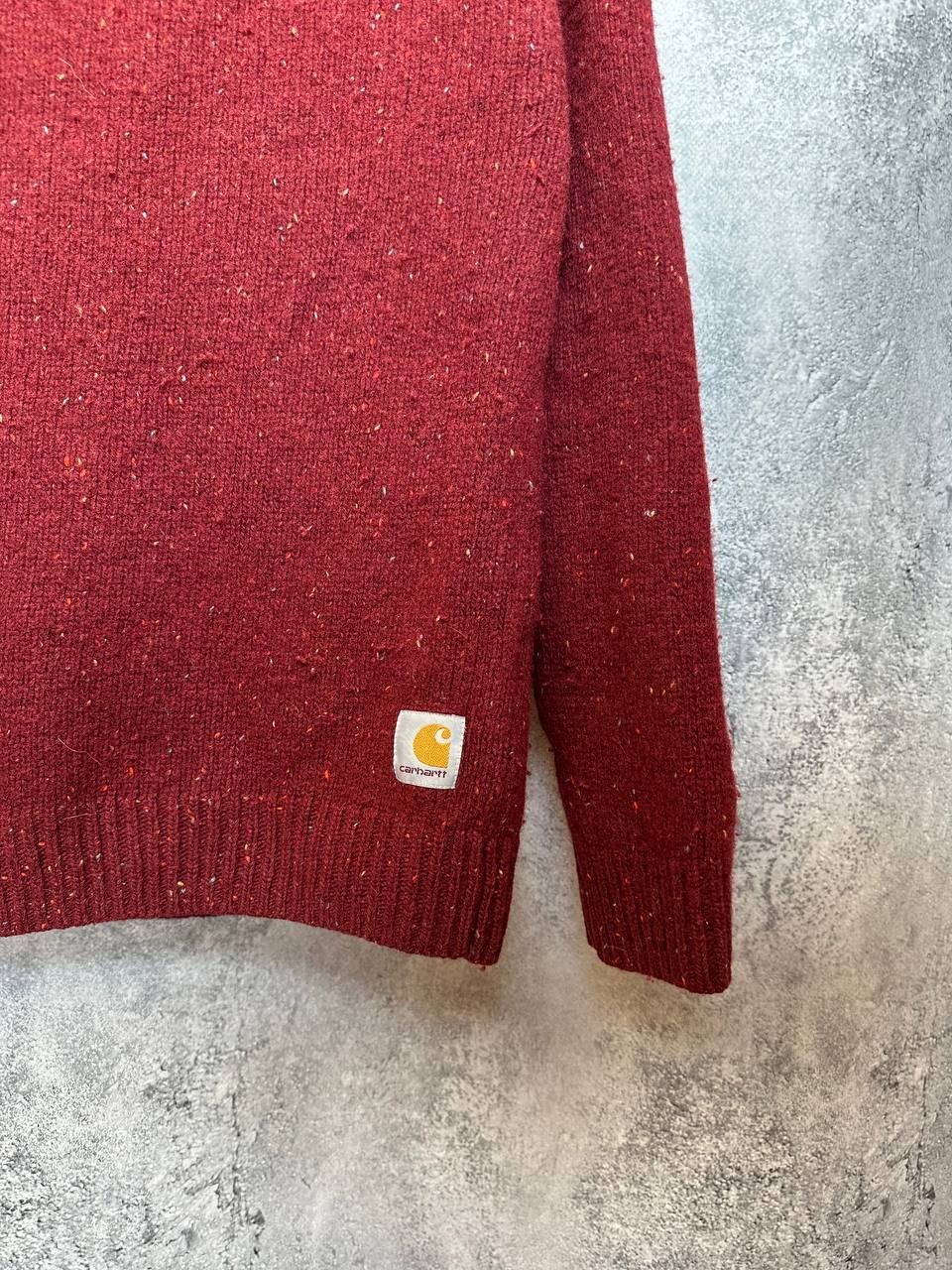 Carhartt Wip Carhartt WIP Anglistic Sweater Speckled Offroad Wool Knit Size US XS / EU 42 / 0 - 9 Thumbnail