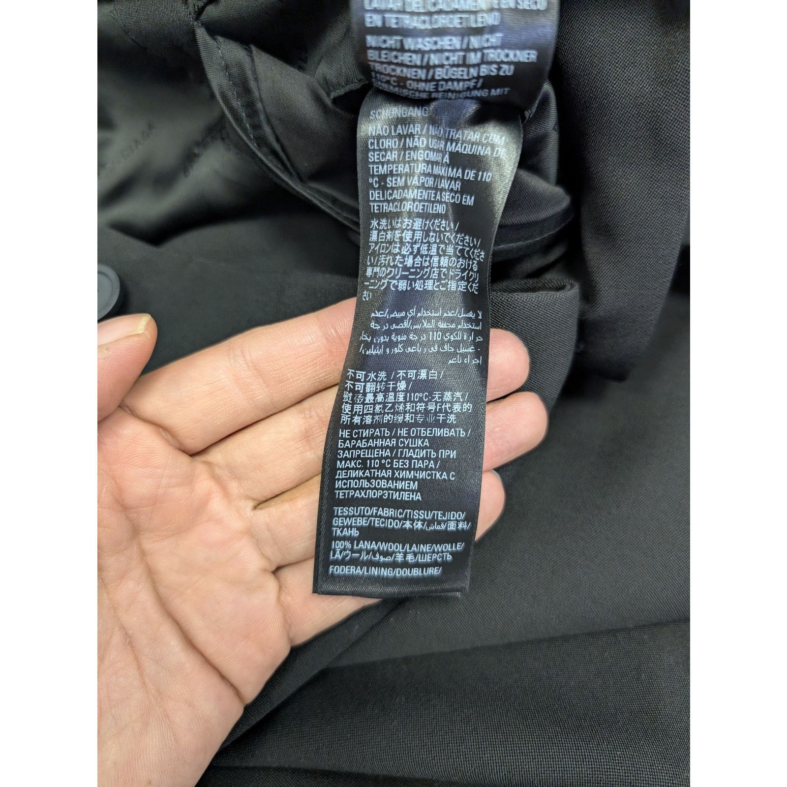 Balenciaga o1rshd1 Barathea Coat in Black Size US M / EU 48-50 / 2 - 18 Thumbnail