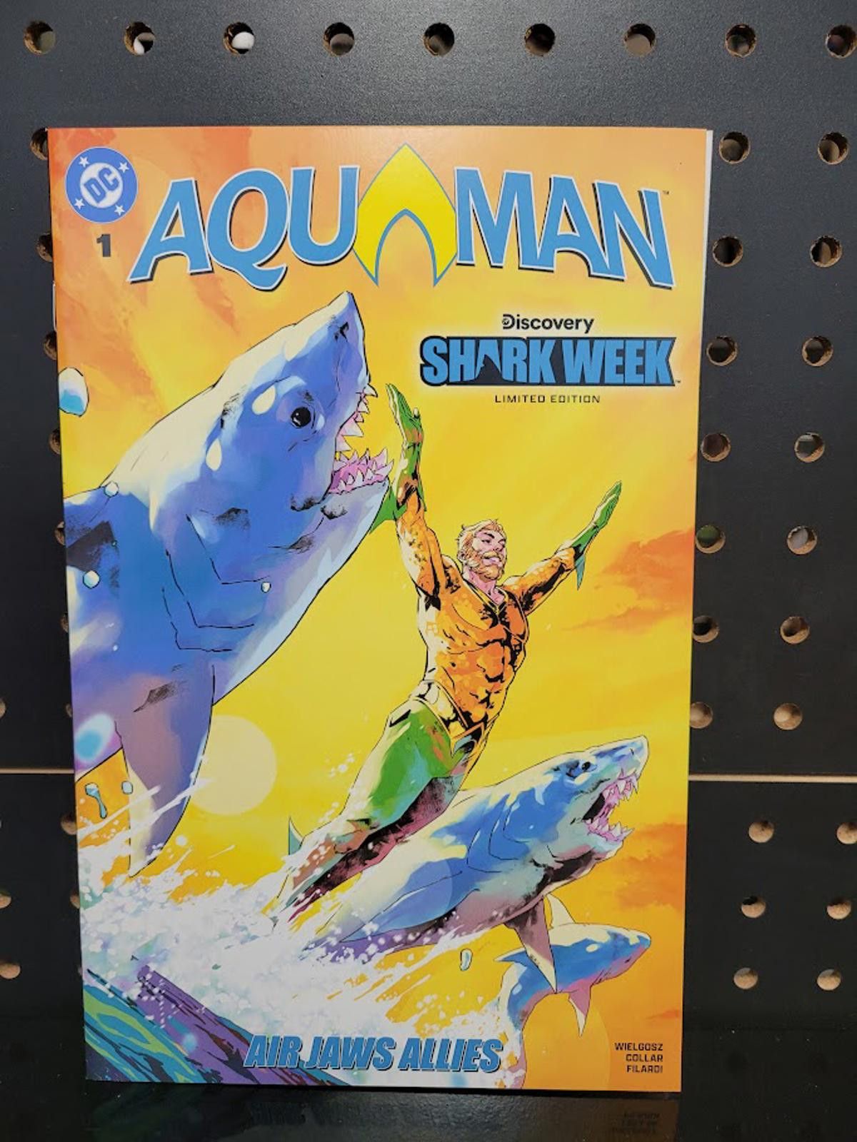 DC DC Aquaman Air Jaws Allies #1 Shark Week 2025 NM Unstamped Size ONE SIZE - 1 Thumbnail