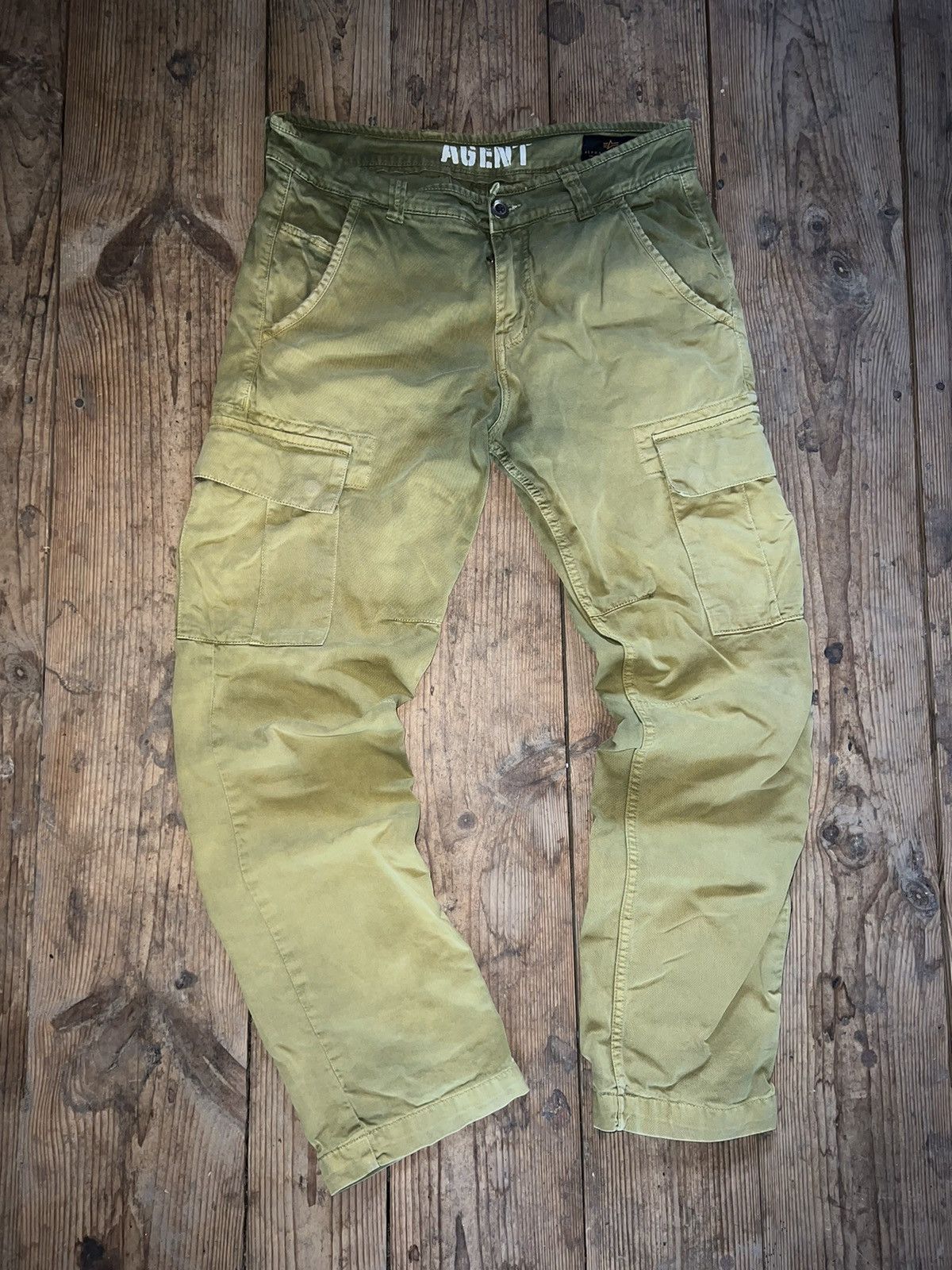 Alpha Industries 👖 Alpha Industries Vintage Cargo Pants Size US 34 / EU 50 - 1 Thumbnail
