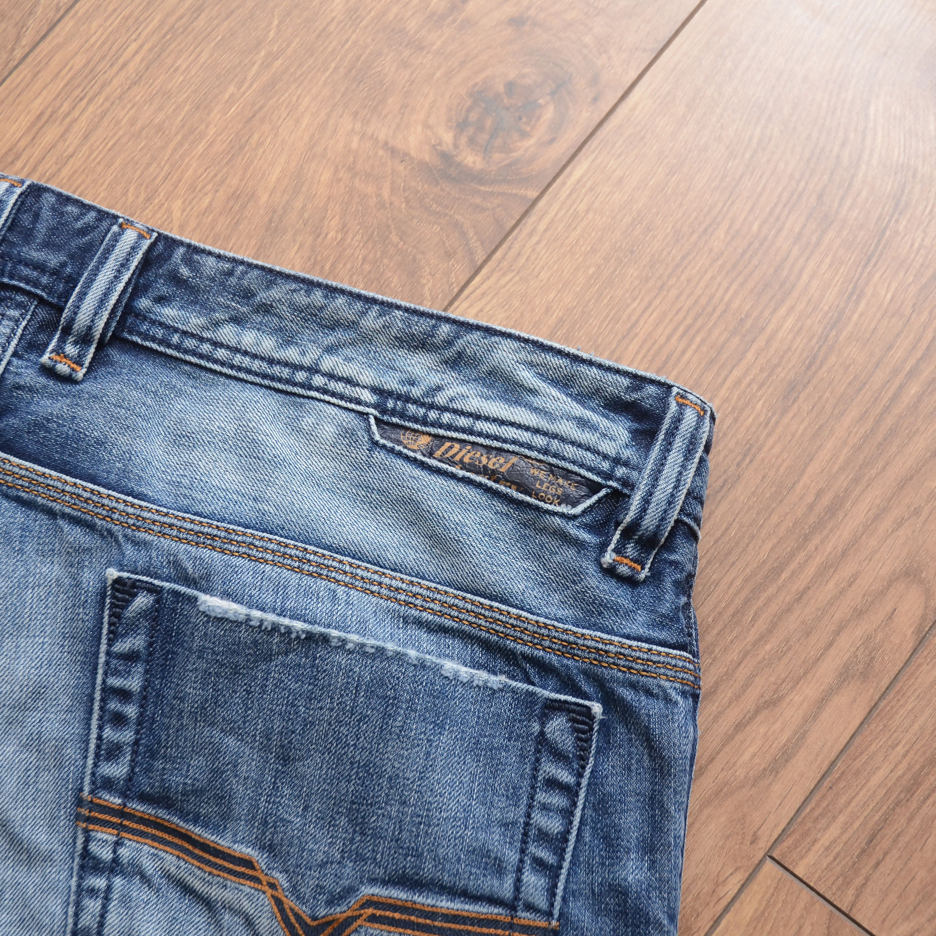 Diesel Diesel 3D Jeans Men W34 L30 Safado Straight Y2K Bootcut Size US 34 / EU 50 - 7 Thumbnail