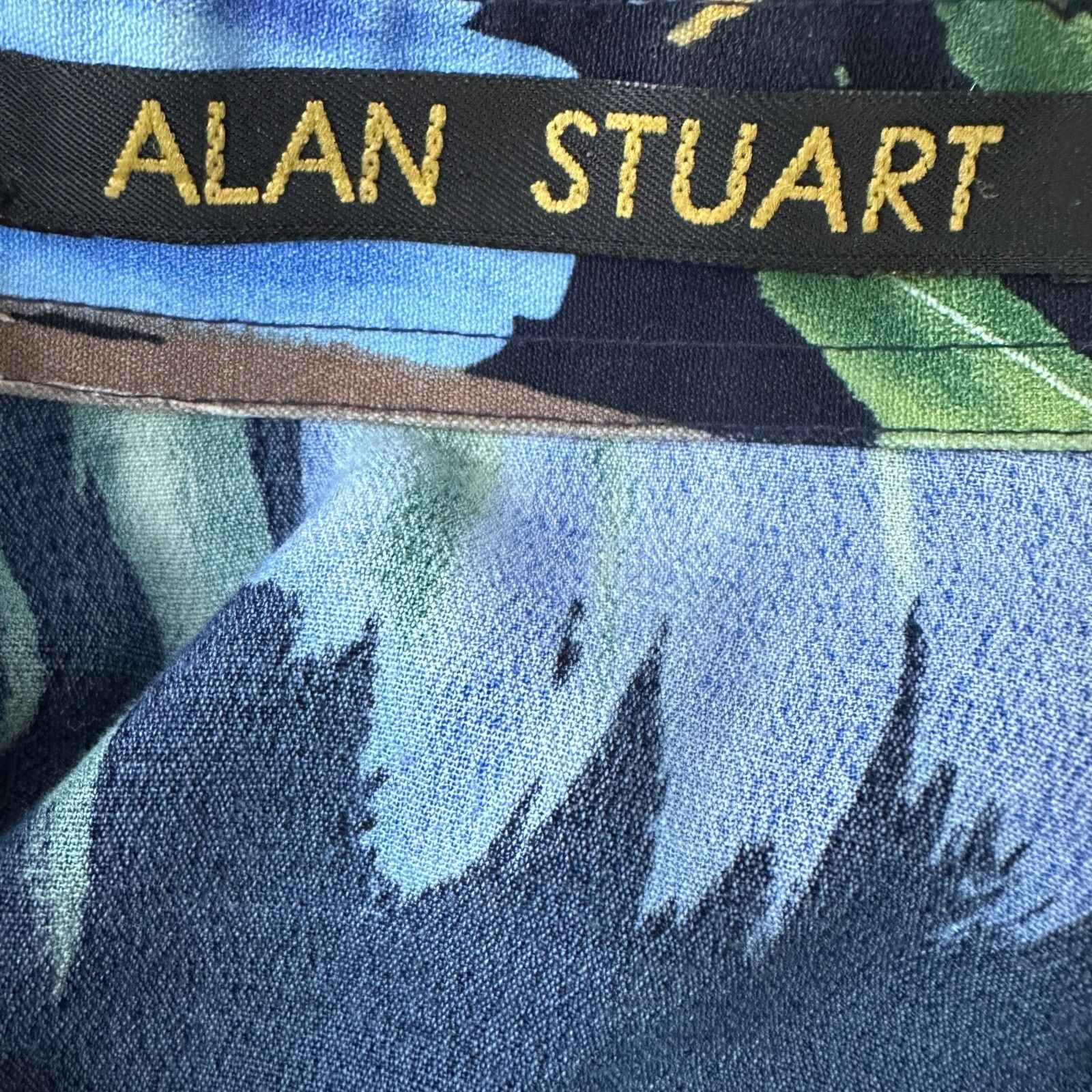 Other Alan Stuart Hawaiian Shirt Mens Medium Multi Short Sleeve Size US M / EU 48-50 / 2 - 6 Thumbnail