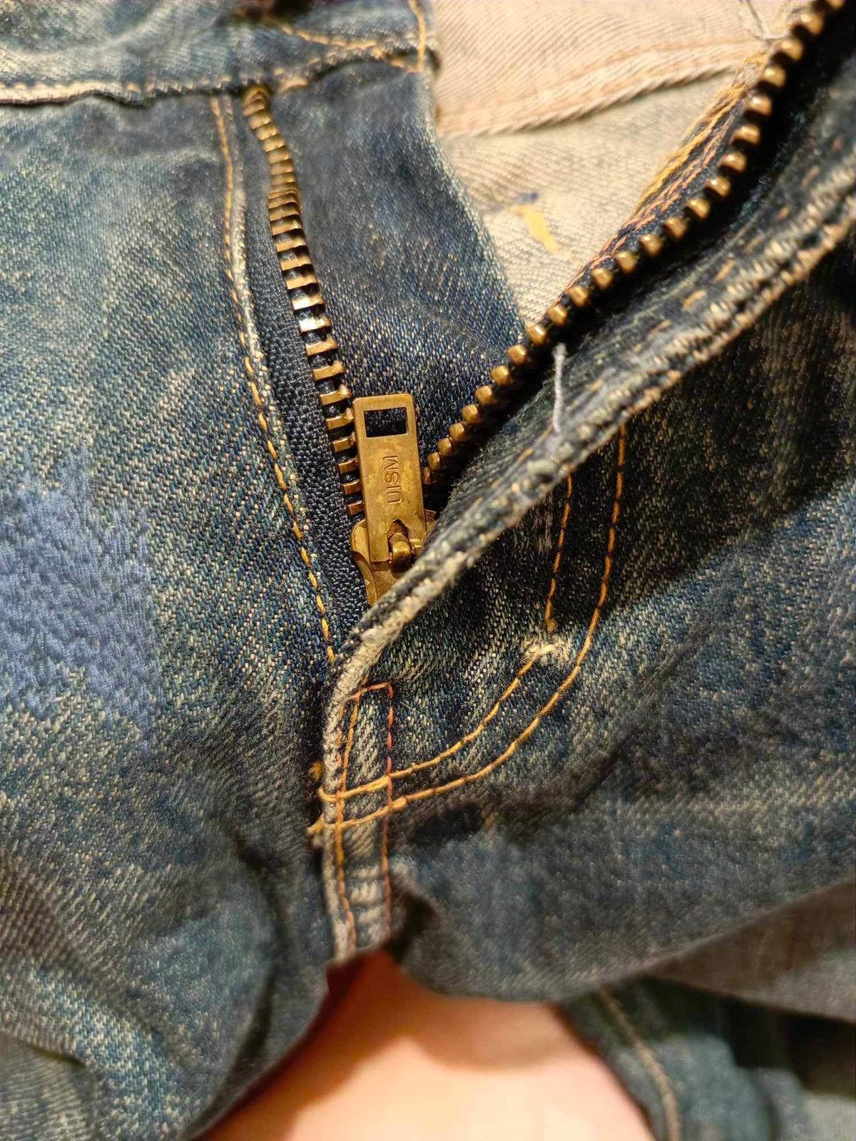Japanese Brand × Undercover Undercover SS06 Tales Of Zamiang Denim Size US 33 - 6 Thumbnail