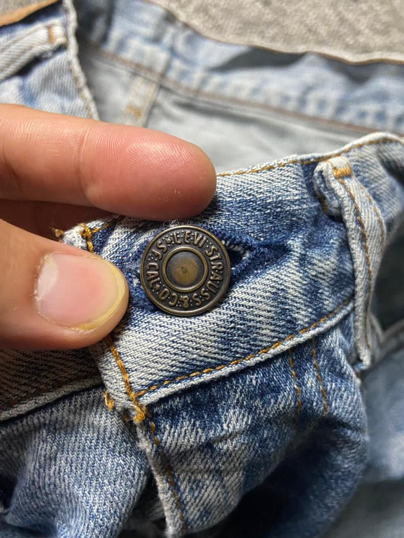 Levi's Levis Strauss Co. 505 Regular Fit Denim Jeans (155) Size US 27 - 6 Thumbnail