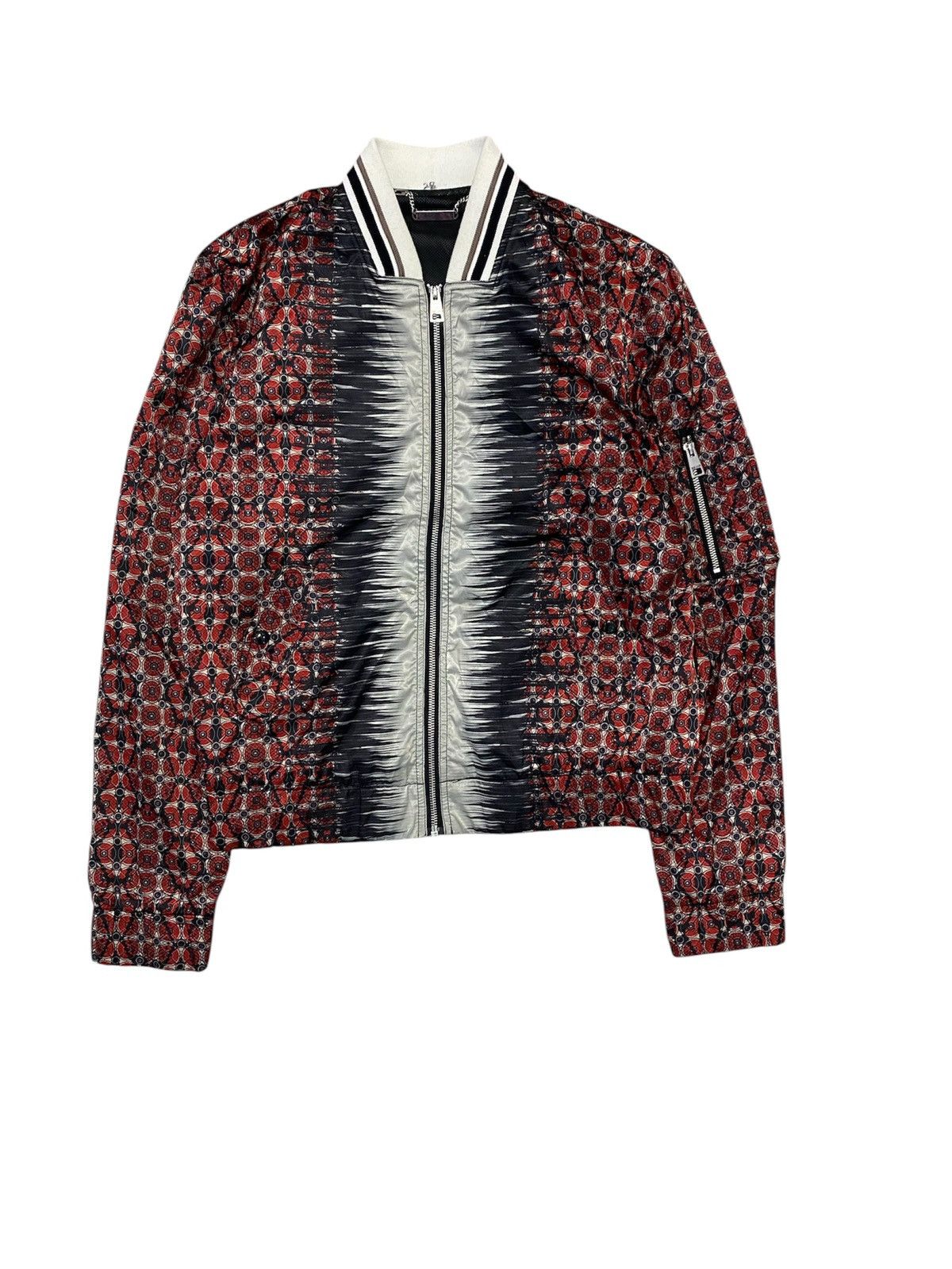 Just Cavalli 🔥 SS16 Leopard psychedelic Ligtht bomber Jacket Size US S / EU 44-46 / 1 - 2 Thumbnail