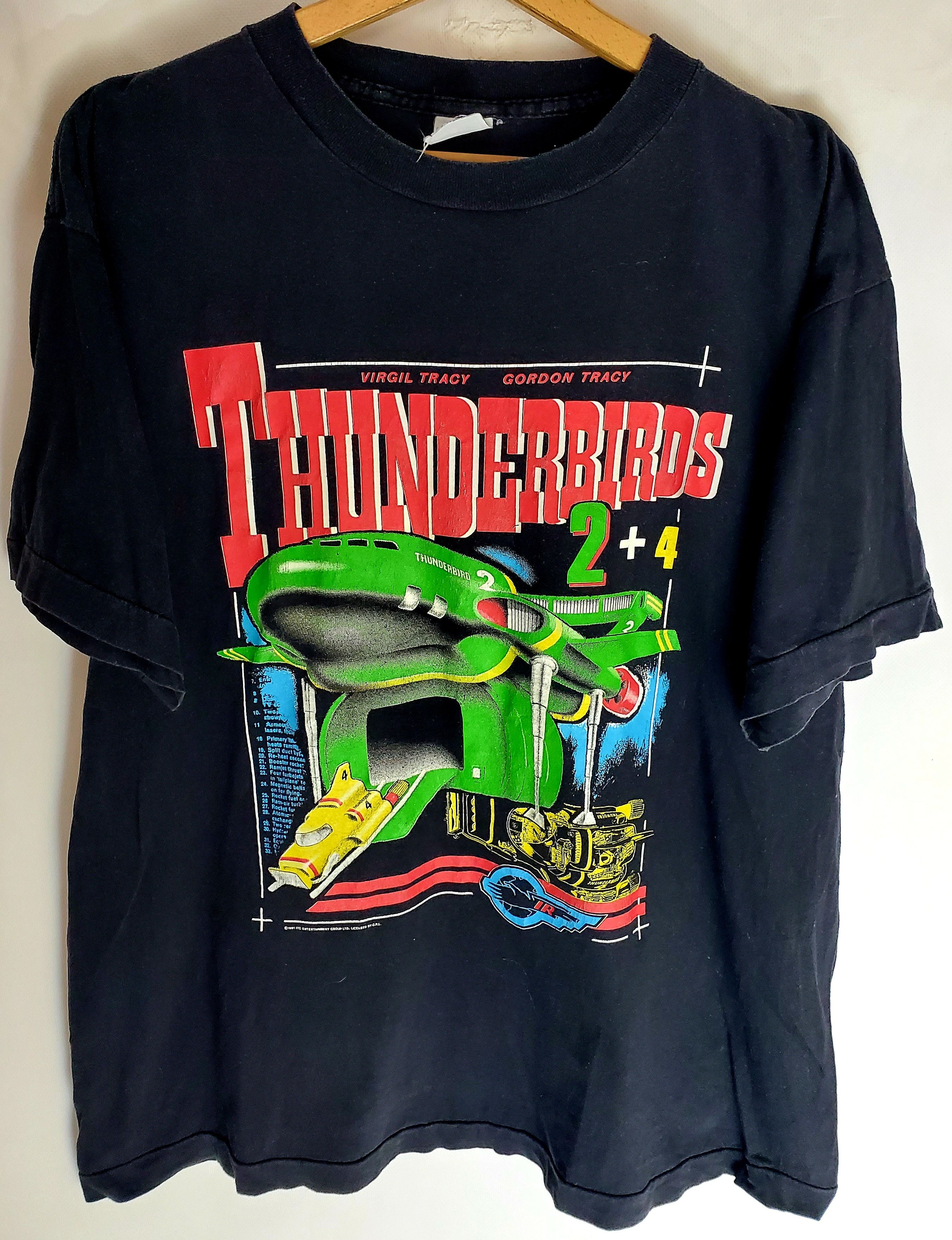 Japanese Brand × Vintage Vintage 1991 Thunderbirds Star Trek 2 Virgil Tee size Xl Size US XL / EU 56 / 4 - 1 Thumbnail