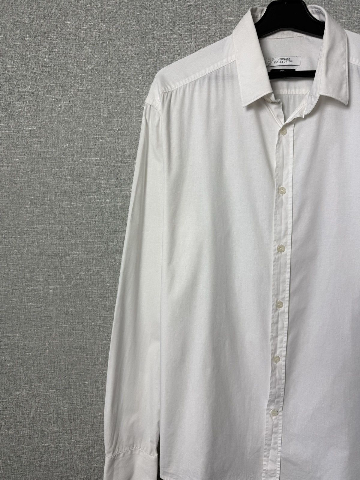 Versace Versace Collection Trend Button Shirt Medusa Cuff Embroidery Size US L / EU 52-54 / 3 - 3 Thumbnail