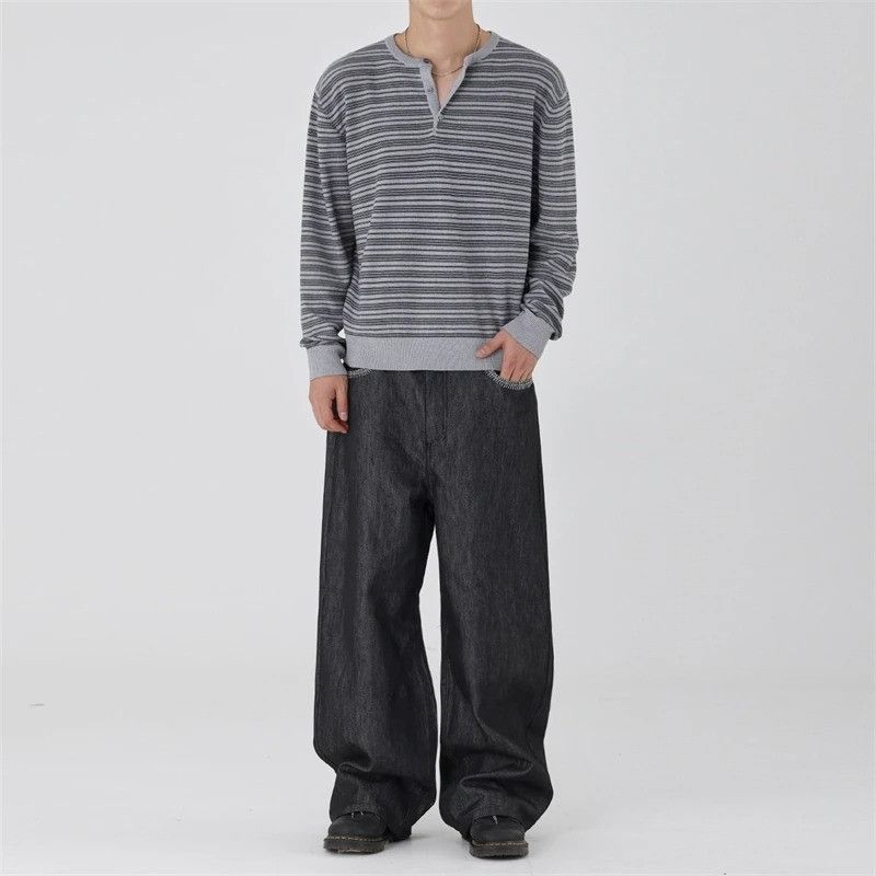 Japanese Brand Japanese Style Black Denim Size US 33 - 4 Thumbnail