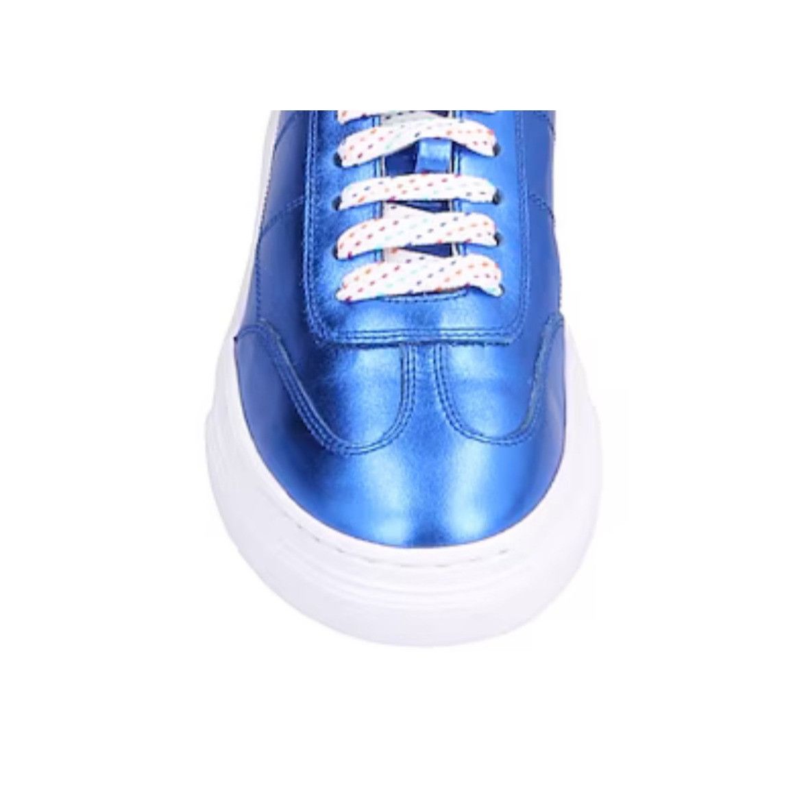 Hogan NWT Hogan Soft Leather Blue laminated effect Sz 35 / US Size Size US 5 / IT 35 - 4 Thumbnail