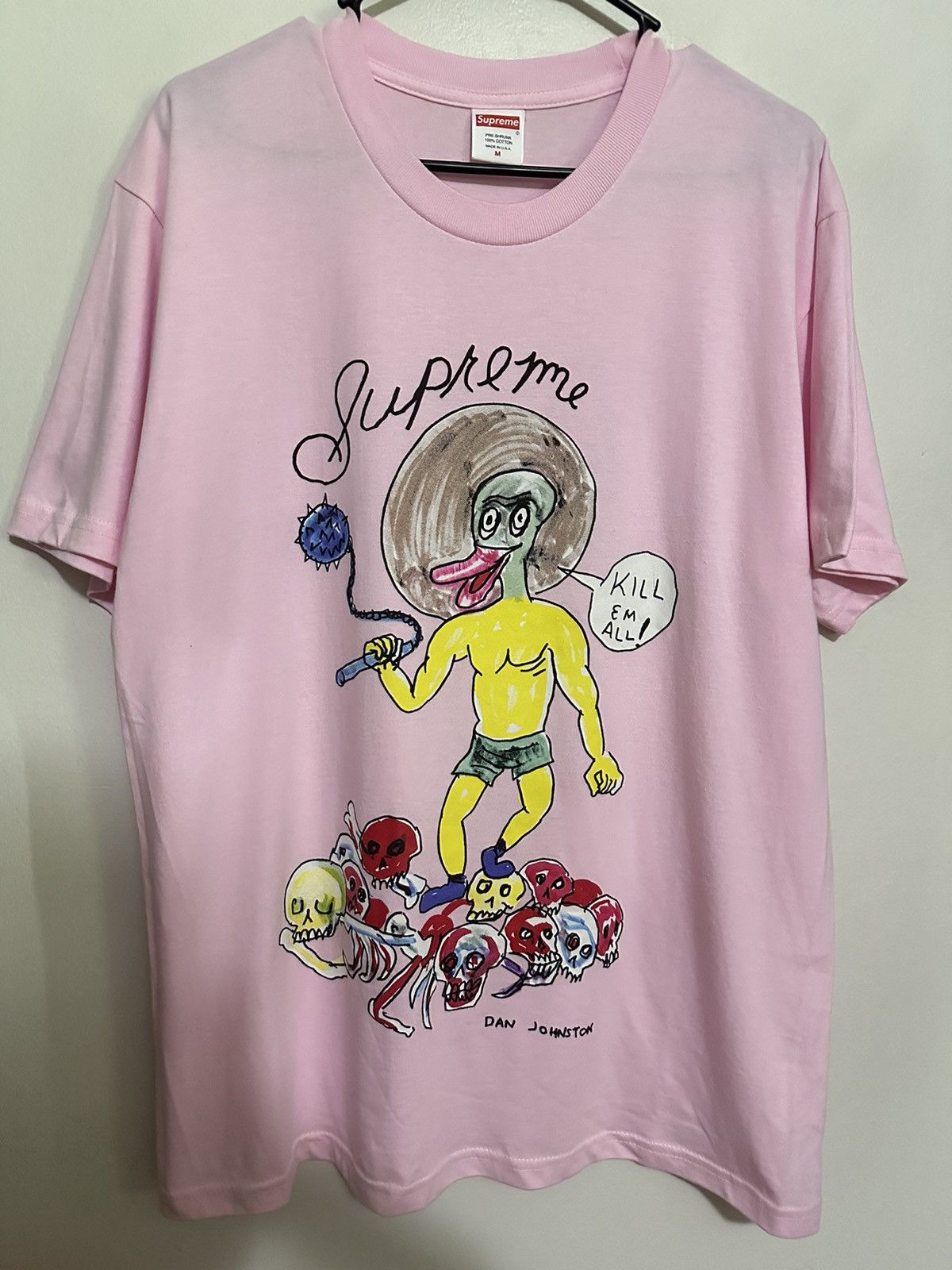 Supreme Supreme Daniel Johnston Kill ‘Em All Tee Size US M / EU 48-50 / 2 - 1 Thumbnail