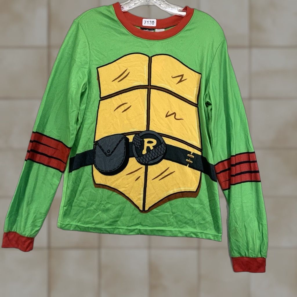 Nickelodeon Adult Teenage Mutant Ninja Turtles Pajama Top Size Small NWT Size US S / EU 44-46 / 1 - 1 Thumbnail