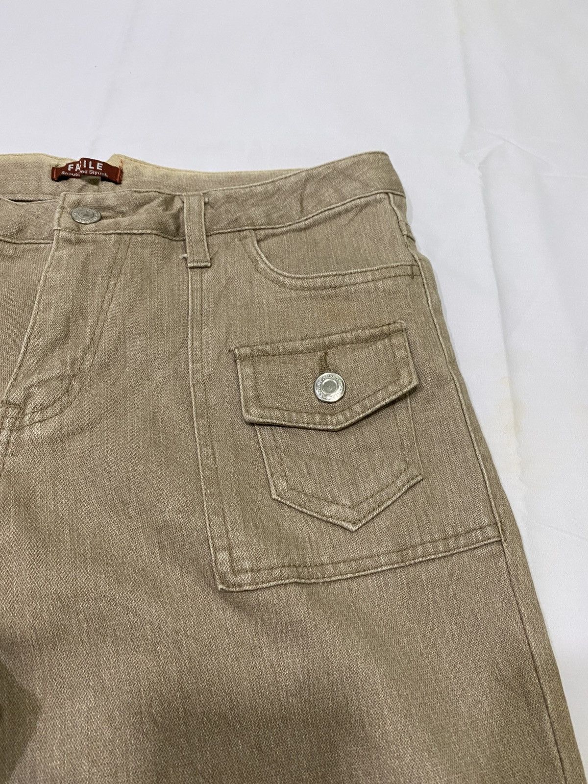 Japanese Brand Japanese brand X Facile flare trousers pants Size US 32 / EU 48 - 9 Thumbnail