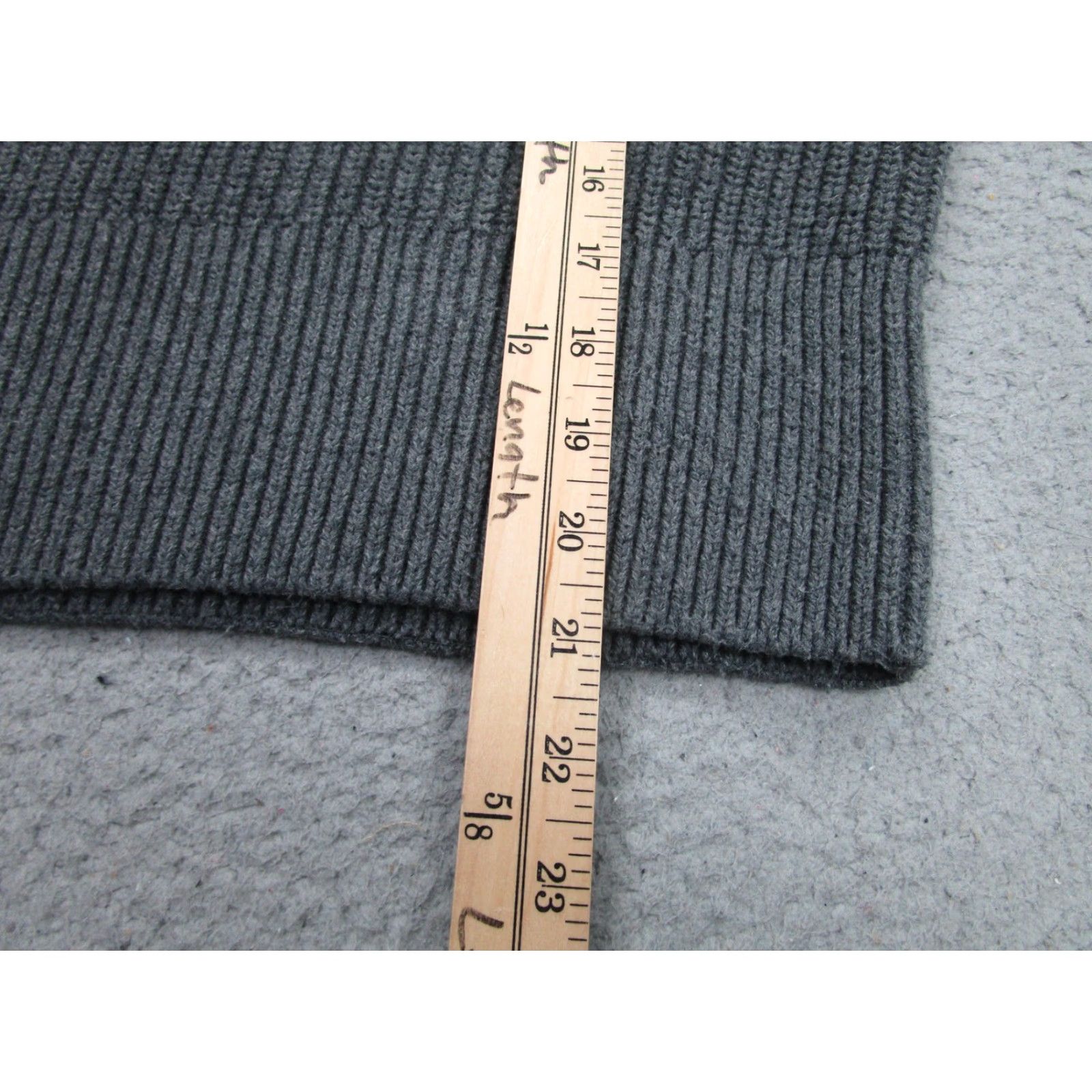 Everlane Everlane Sweater Womens Small Gray Mock Neck Raglan Cropped Pullover Size S / US 4 / IT 40 - 7 Thumbnail