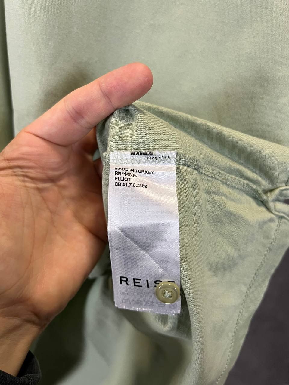 Reiss Reiss designer pocket polo tee Size US M / EU 48-50 / 2 - 4 Thumbnail