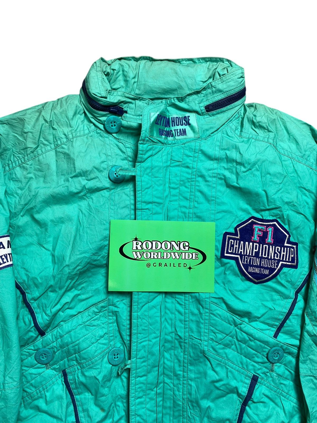 Vintage VINTAGE LEYTON HOUSE RACING JACKET JAPANESE BRAND Size US XXL / EU 58 / 5 - 2 Thumbnail
