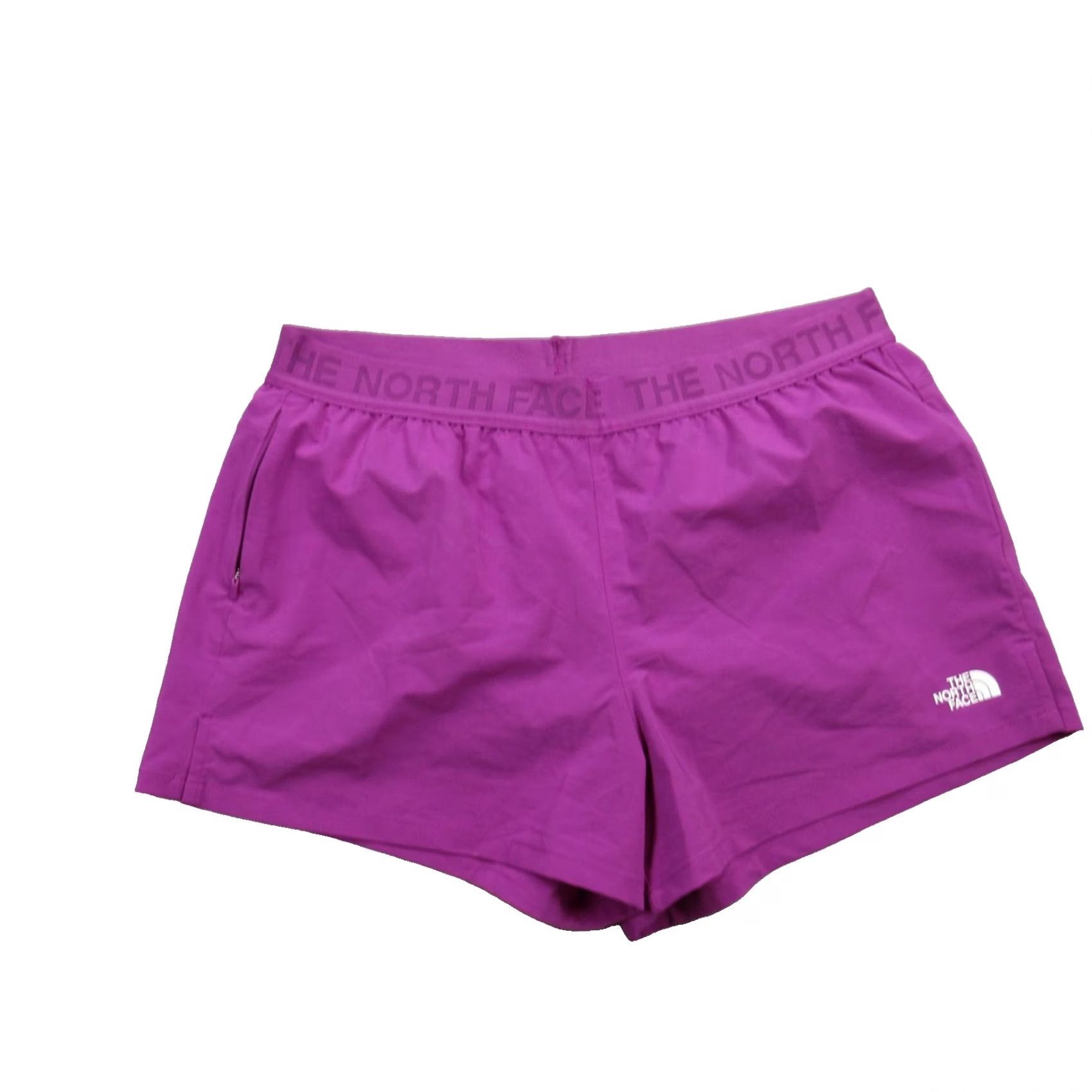 The North Face VINTAGE North Face Shorts Womens Large Lightweight Workout Activewear Purple Size 24" / US 00 / IT 34 - 2 Thumbnail