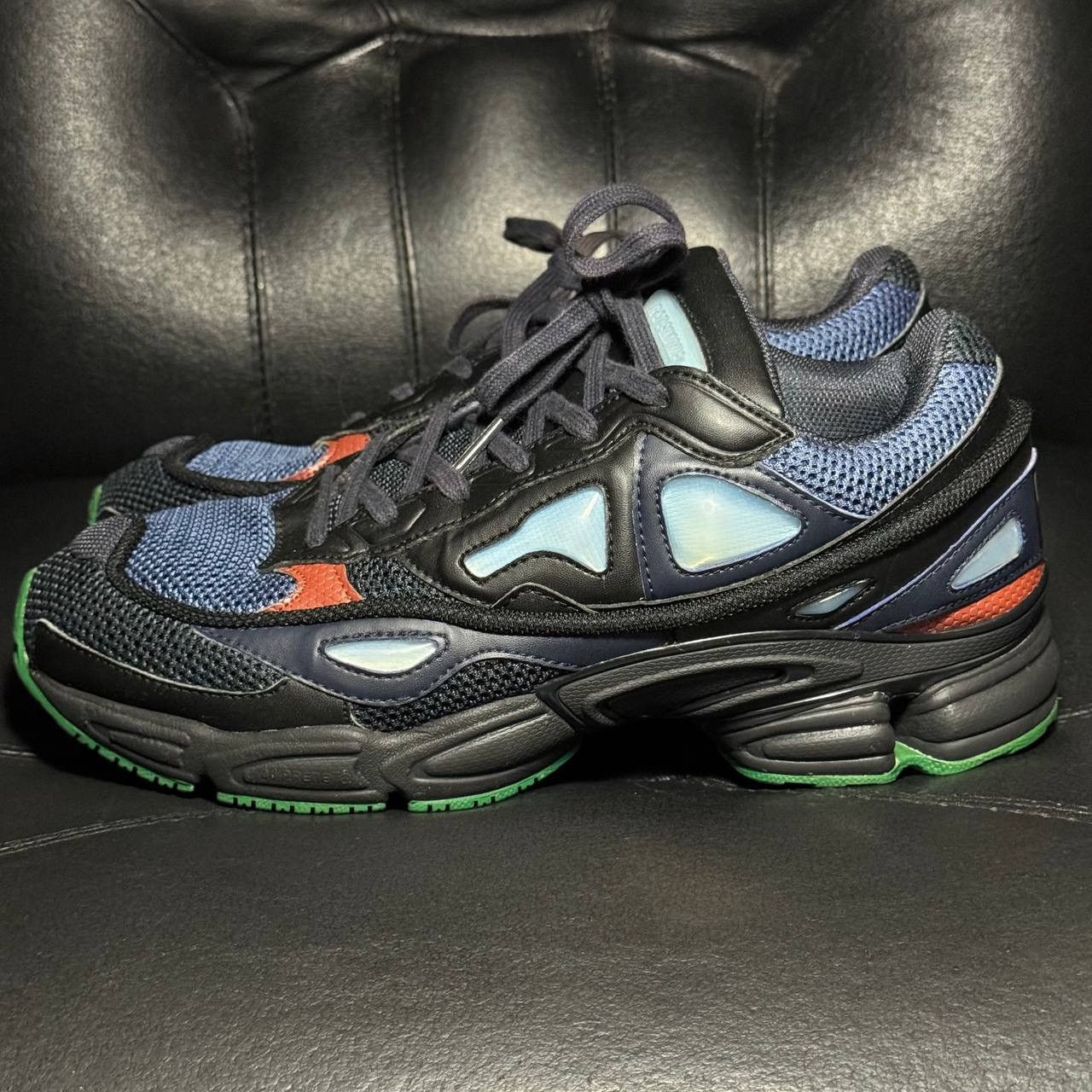 Adidas × Raf Simons 8us sneakers Adidas Raf Simons Ozweego Night Marine Size US 8 / EU 41 - 3 Thumbnail