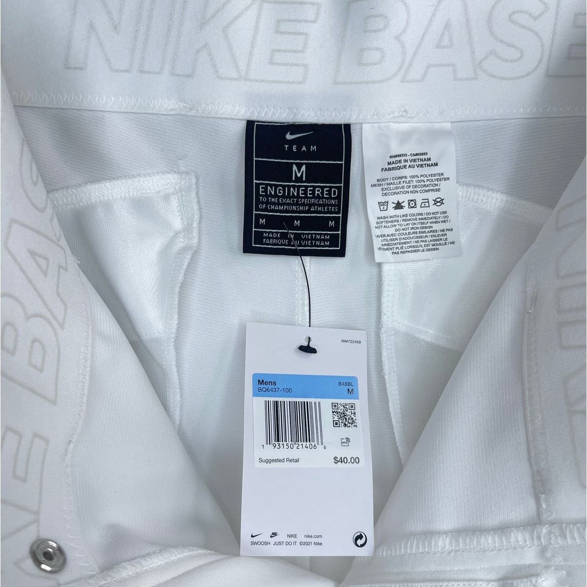 Nike Nike Vapor Select High Piped Baseball Pants Mens Size Medium Size US 34 / EU 50 - 3 Thumbnail