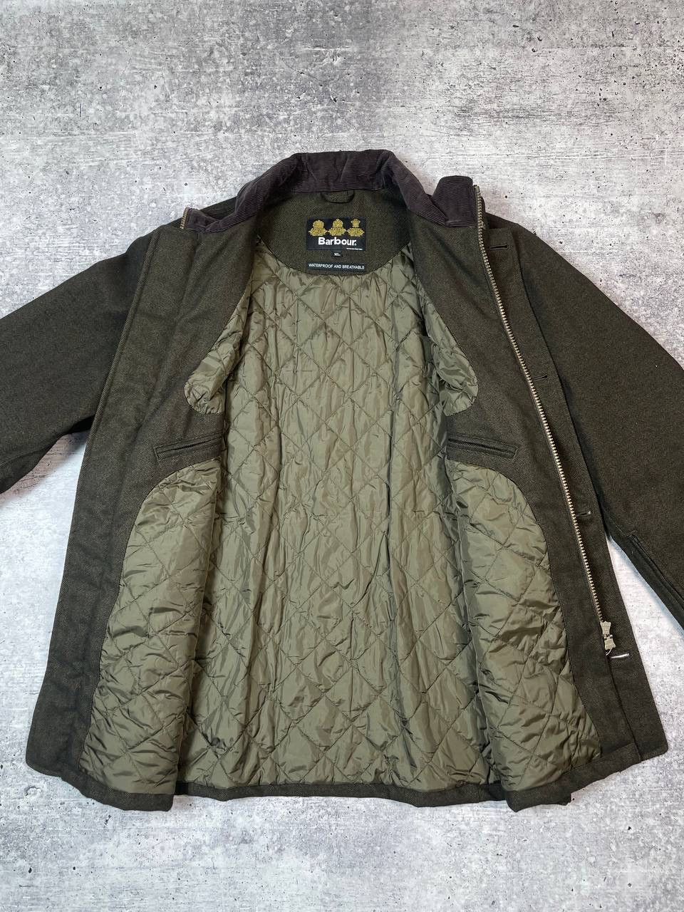 Barbour Vintage Barbour Herringbone Challenger Waterproof Jacket Y2K Size US XL / EU 56 / 4 - 7 Thumbnail