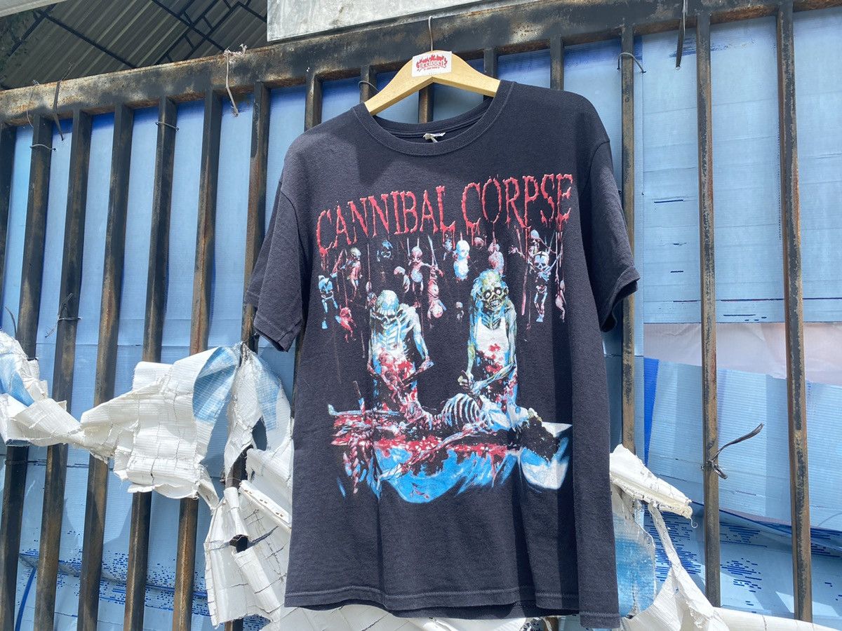 Band Tees Vintage Canibal Corpse Death Metal Band Tee Size US L / EU 52-54 / 3 - 1 Thumbnail