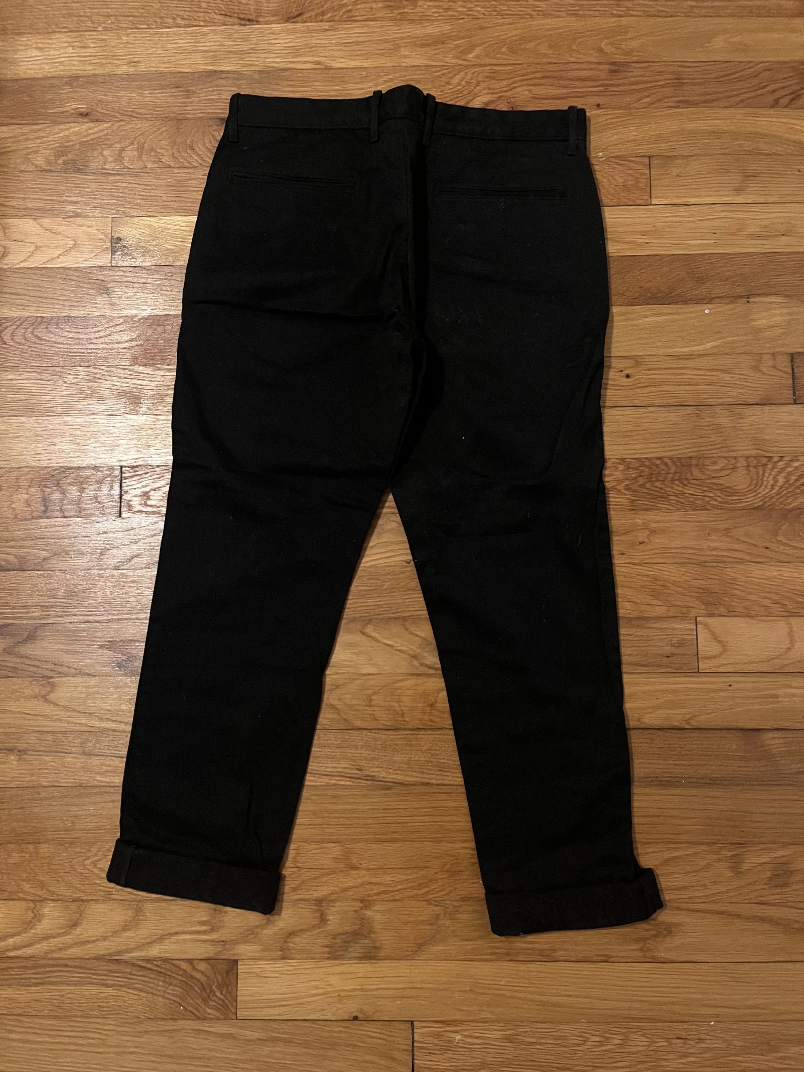 J.Crew J. Crew Stretch Black Pants Size US 30 / EU 46 - 3 Thumbnail
