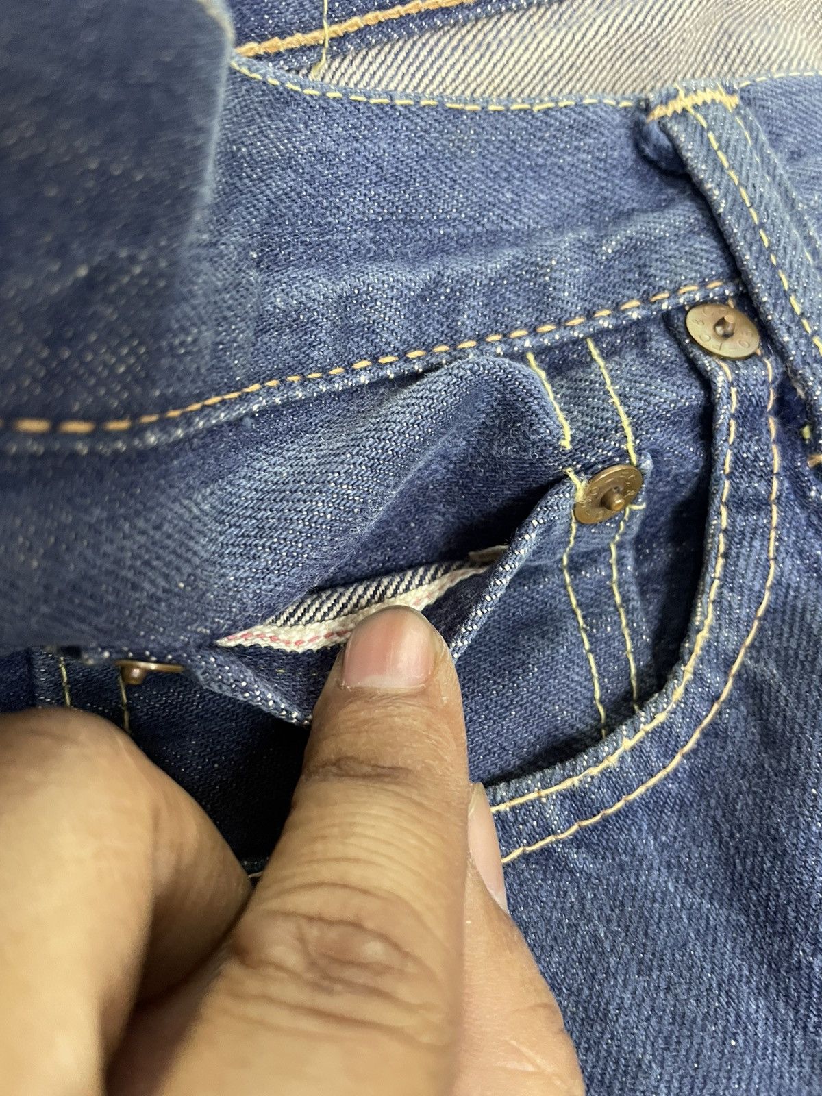 Full Count & Co. Vintage Full Count Selvedge Denim Size US 30 / EU 46 - 23 Thumbnail