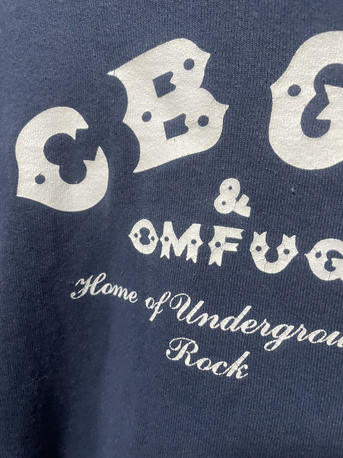Band Tees Vintage CBGB & OMFUG Rock Underground Rare Sweatshirt 90s Size US XL / EU 56 / 4 - 5 Thumbnail