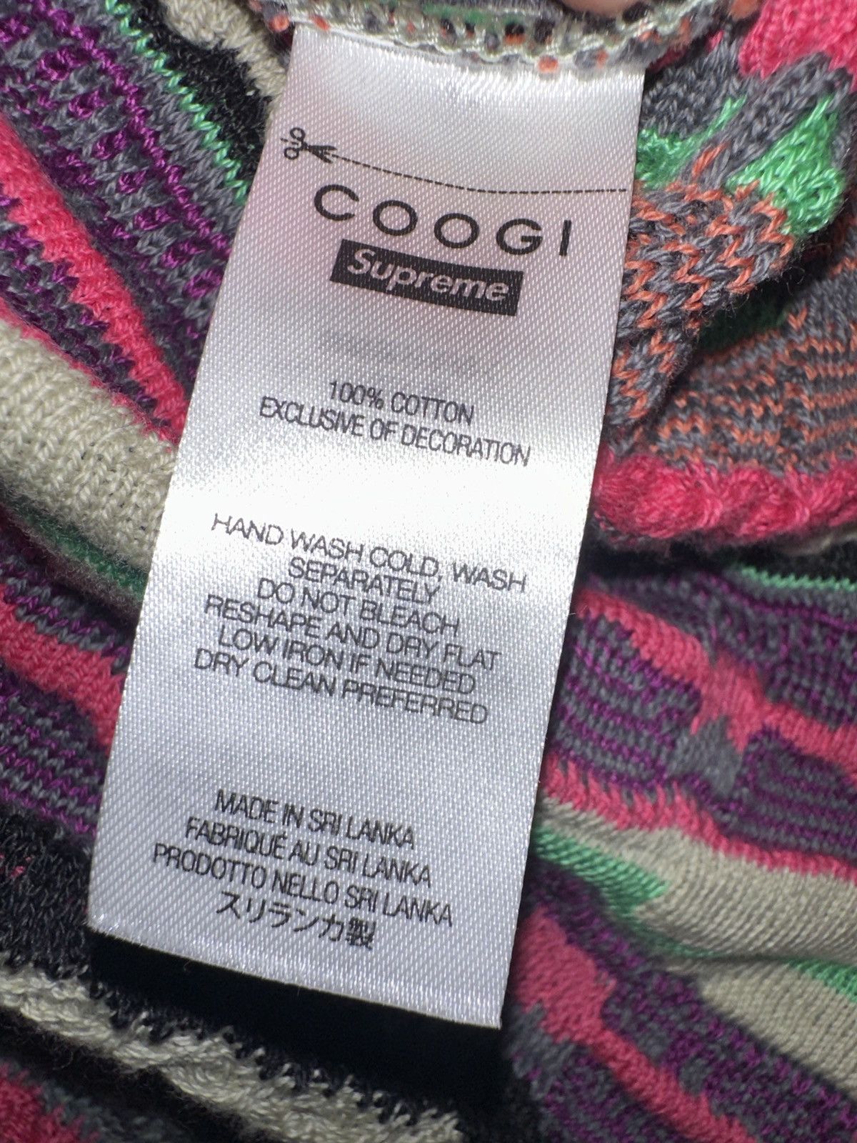 Coogi × Supreme Supreme X Coogi 89 Jersey Size US S / EU 44-46 / 1 - 6 Thumbnail