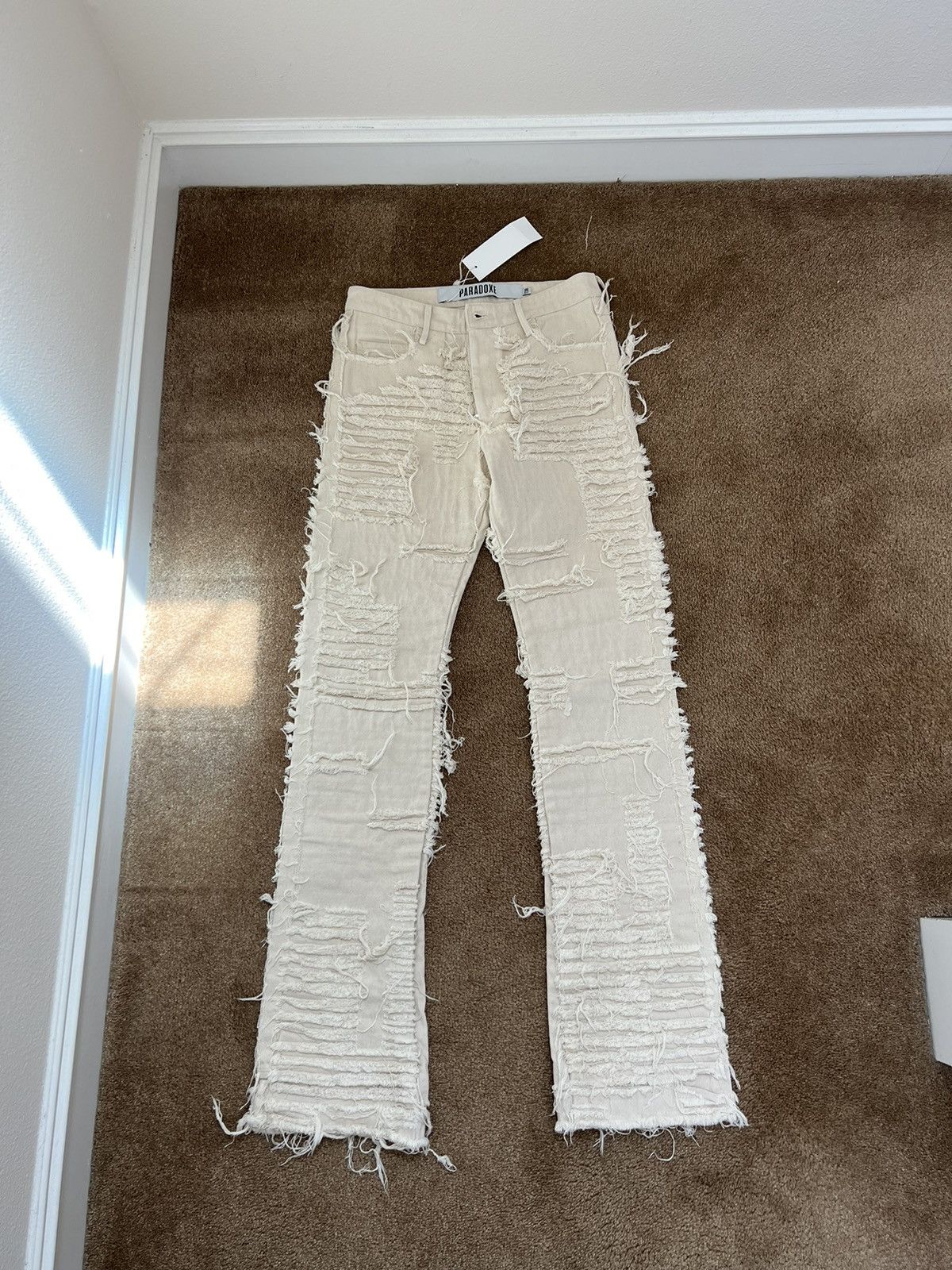 image of Paradoxe Paris Paradox Paris Denim in White, Men's (Size 30)