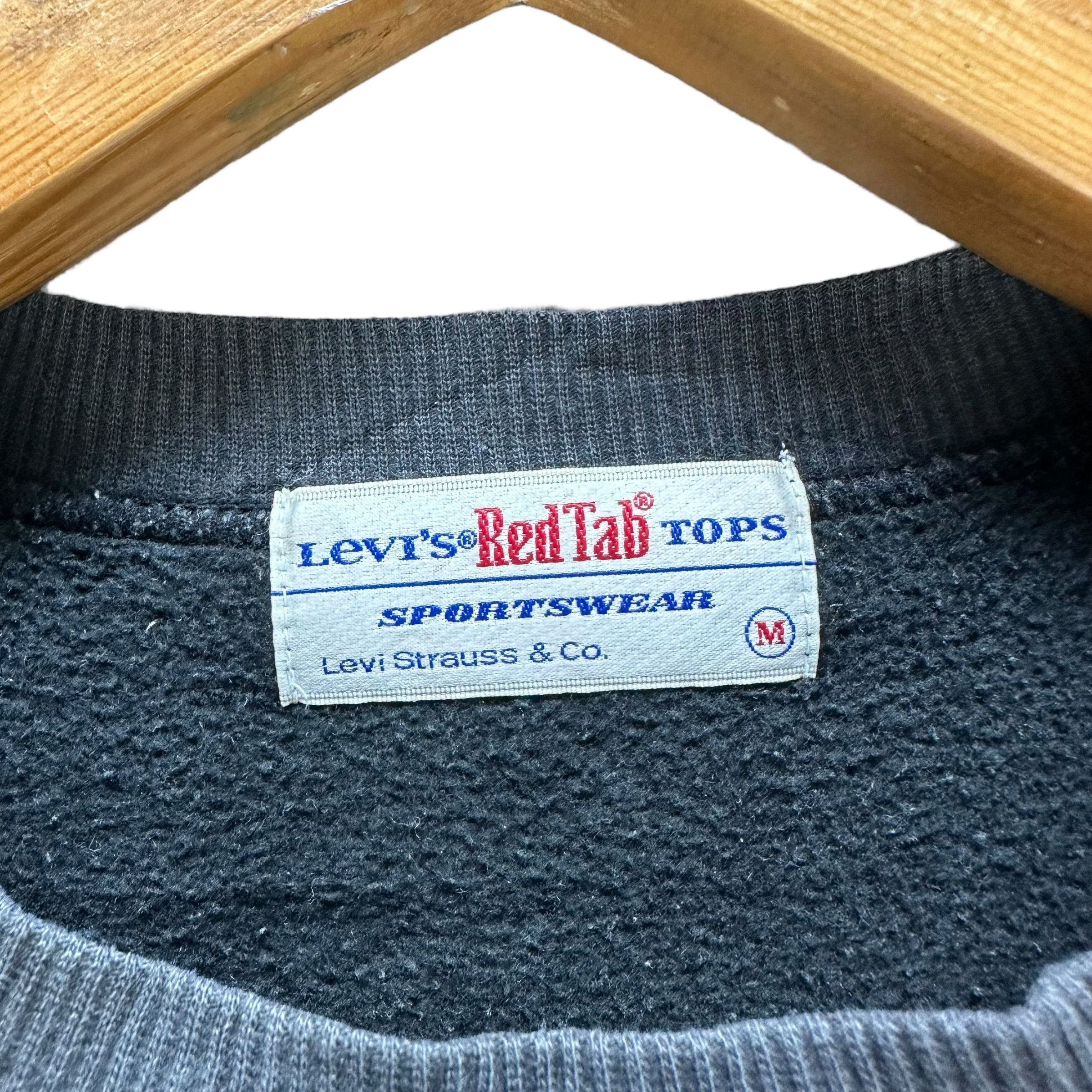 Levi's LEVIS RedTab Two Horse Big Logo Crewneck Sweatshirt #A5-0131 Size US M / EU 48-50 / 2 - 10 Thumbnail