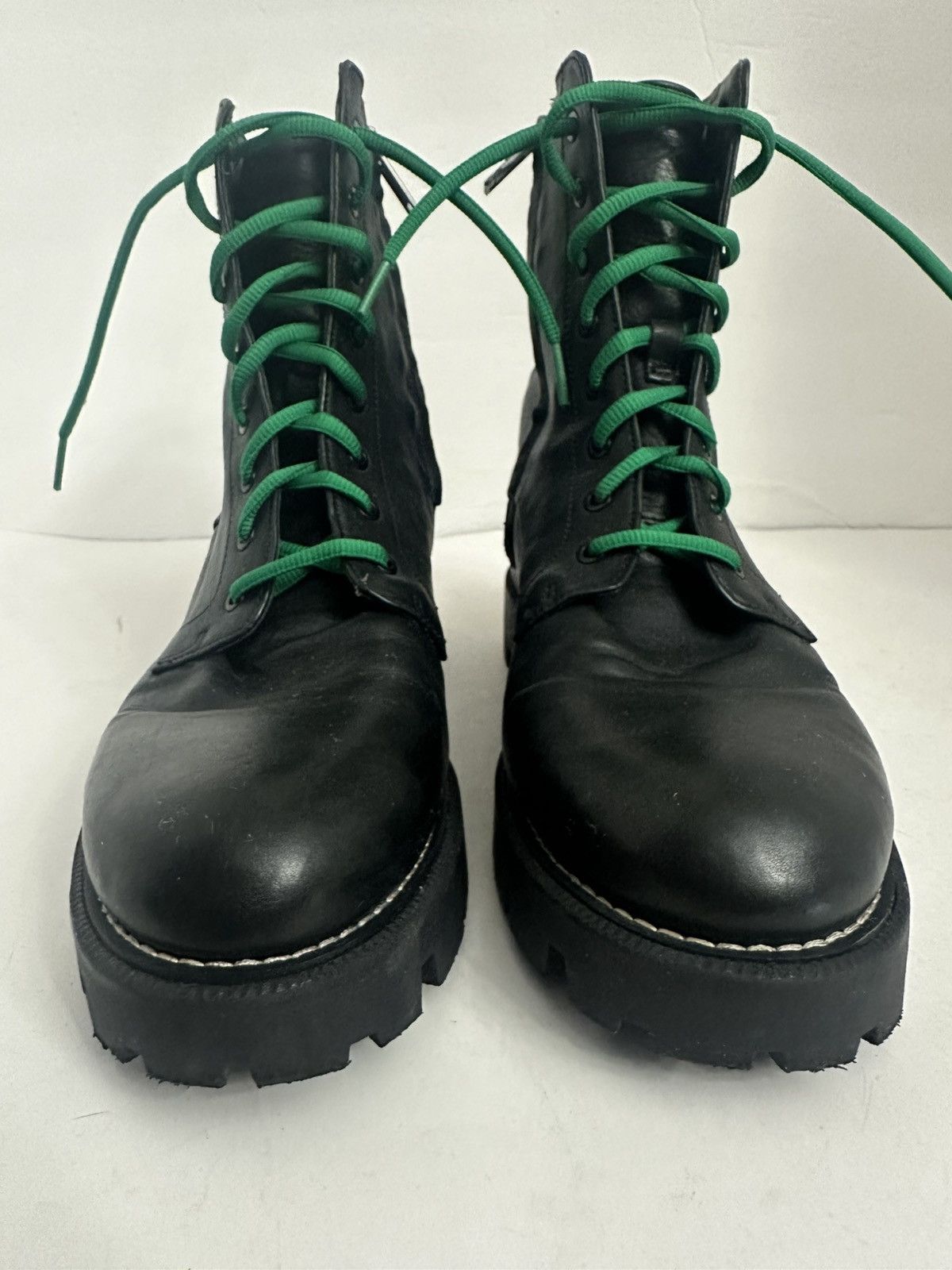 Other Sam Edelman BlackLeather men’s GARRET PLATFORM COMBAT BOOT Size US 11 / EU 44 - 4 Thumbnail