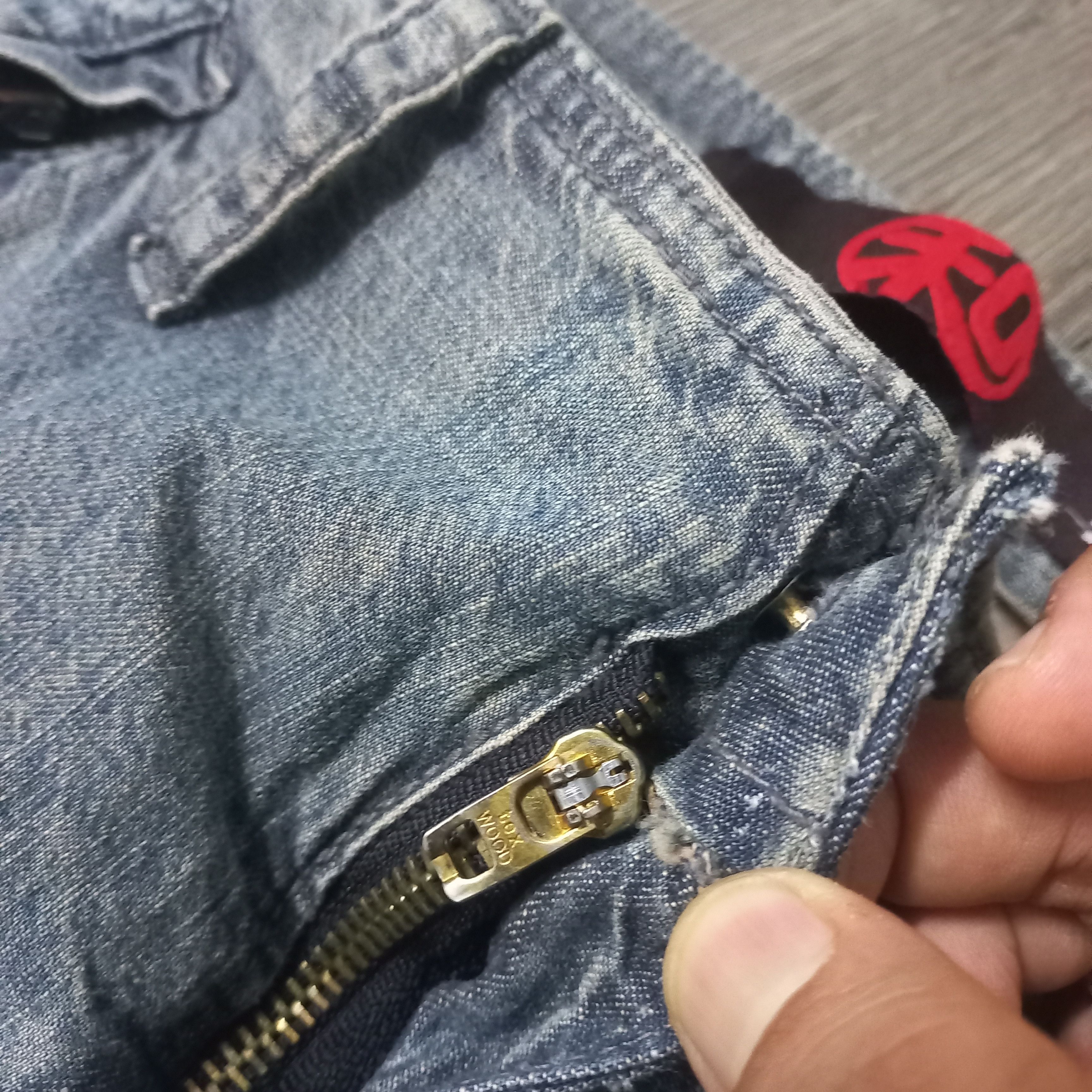 Designer × Japanese Brand Multi pocket baggy jeans Size 31" - 9 Thumbnail