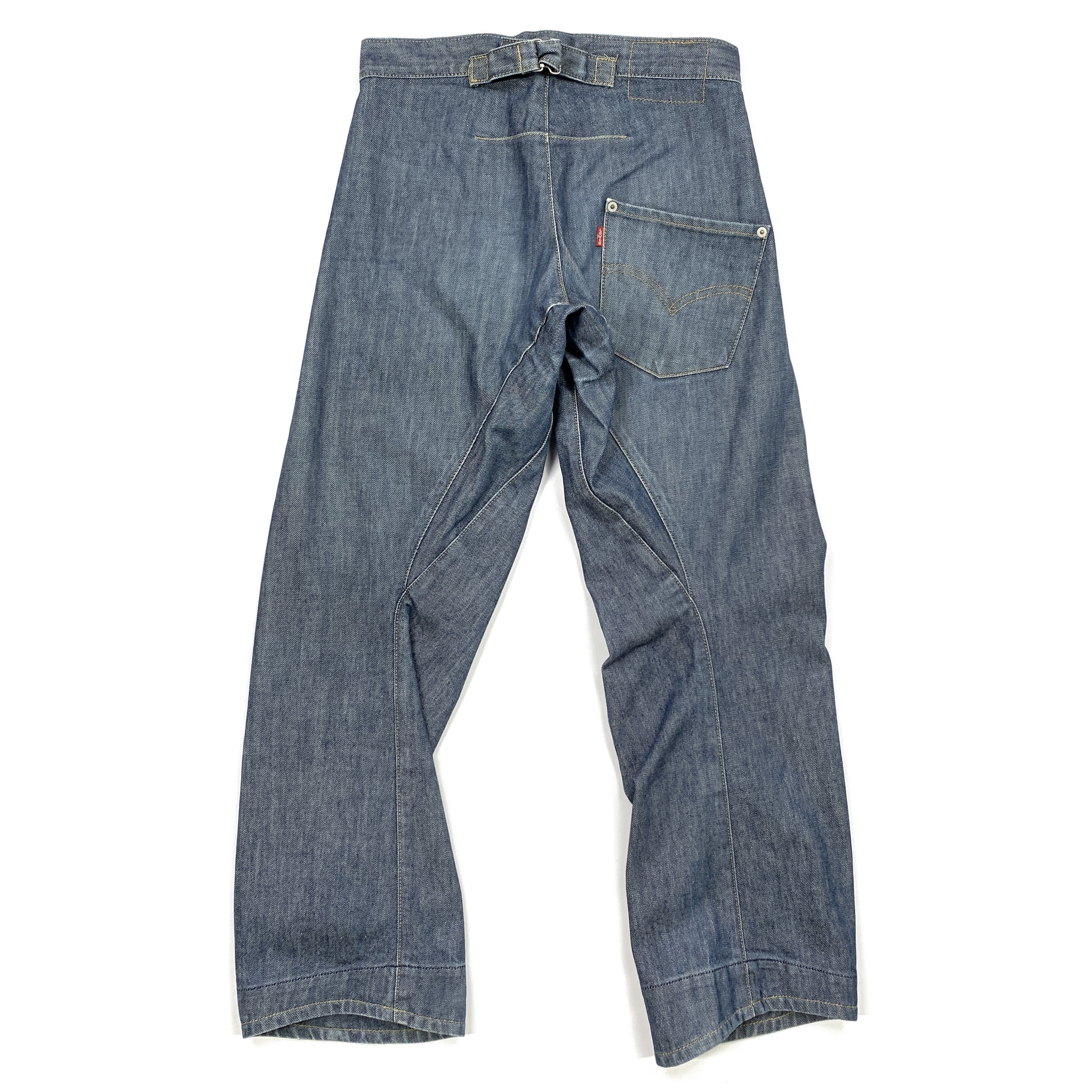 Levi's Engineered 00's Loose Denim Jeans Size US 28 / EU 44 - 2 Thumbnail