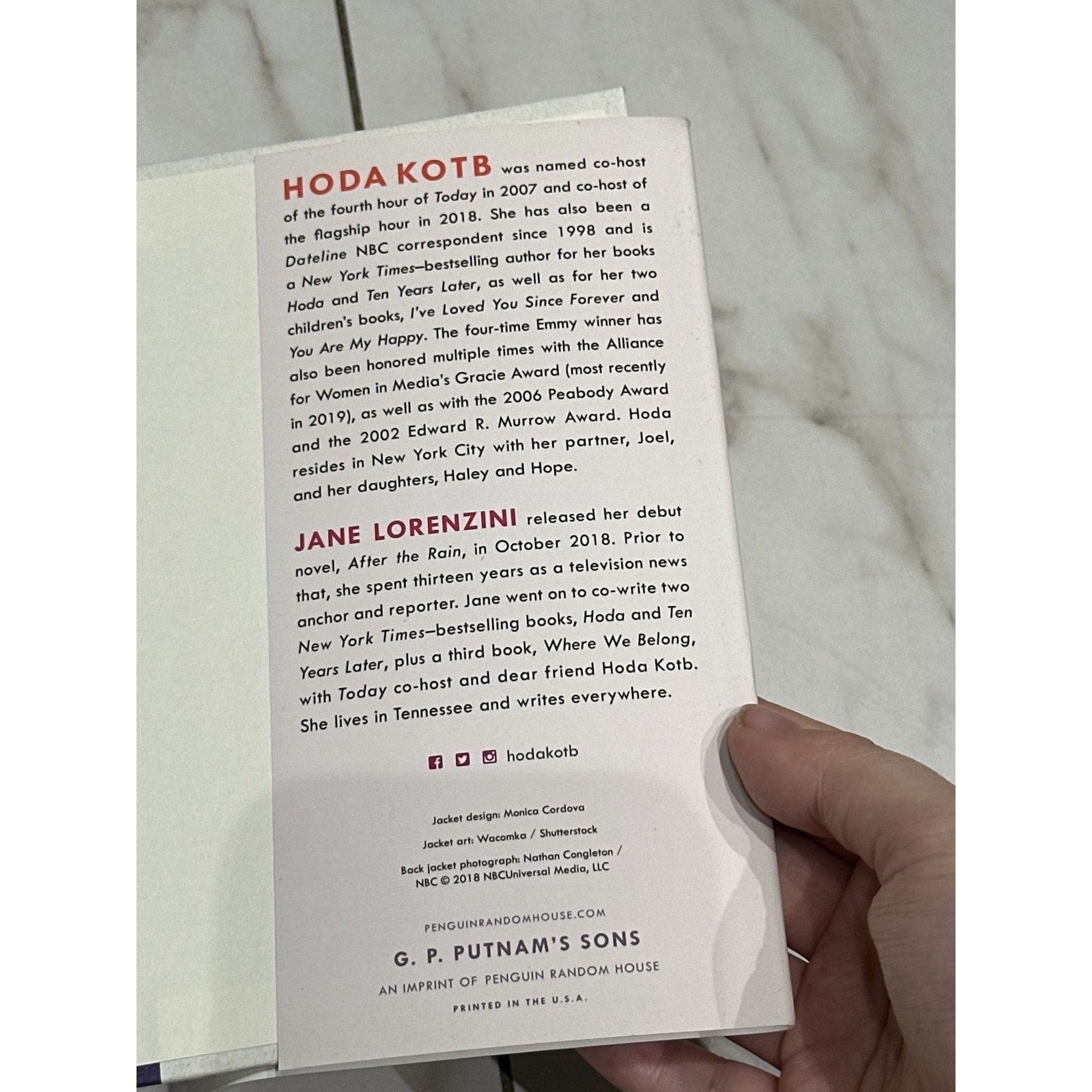 Other I Really Needed This Today by Hoda Kotb Hardcover Book Size 26 - 4 Thumbnail