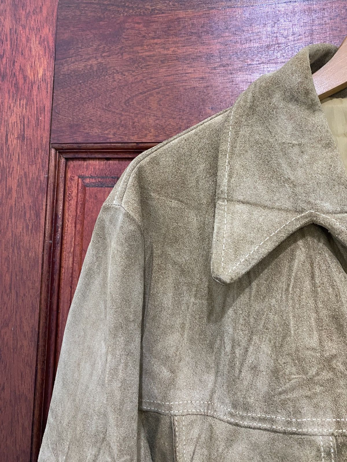 Cowboy Equipment Vintage Genuine Leather Suede Jacket Size US M / EU 48-50 / 2 - 5 Thumbnail
