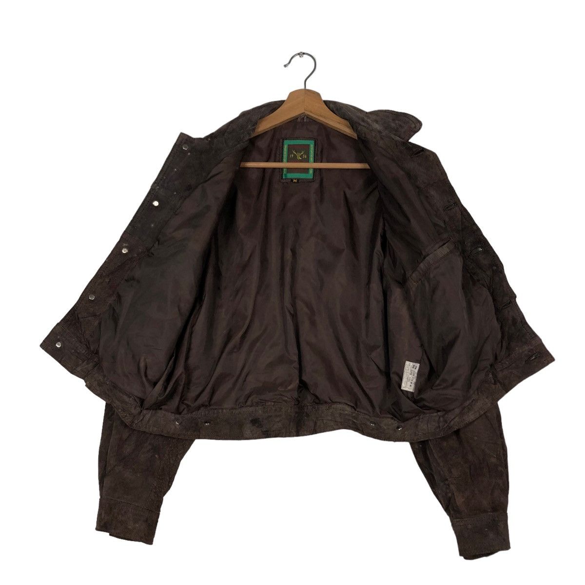 Japanese Brand 🔥Vintage Biker Fly Leather Jacket Sunvalley Japan Made Size US M / EU 48-50 / 2 - 13 Thumbnail