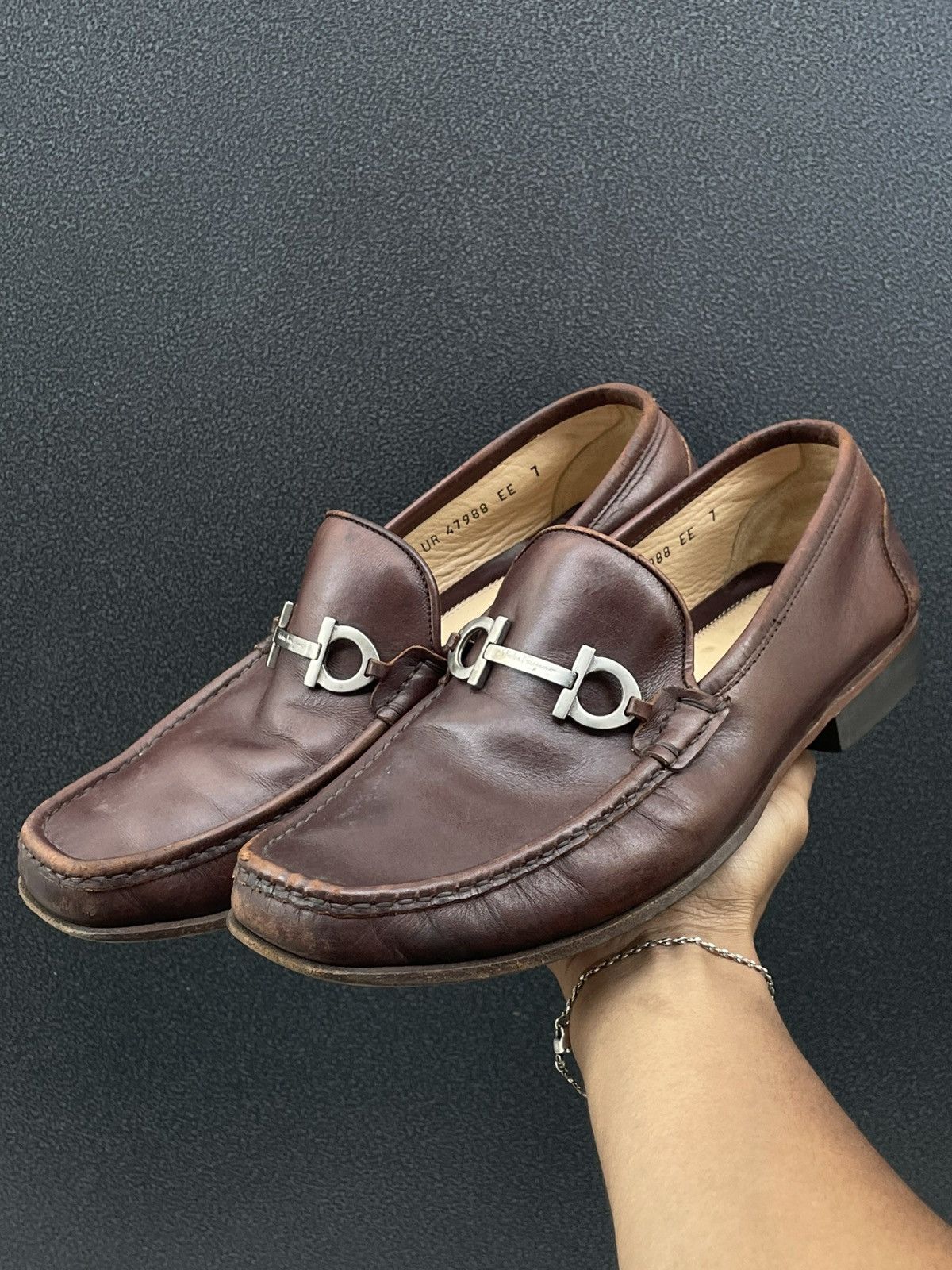 Salvatore Ferragamo Salvatore Ferragamo | Loafers Leather Size US 7 / EU 40 - 2 Thumbnail