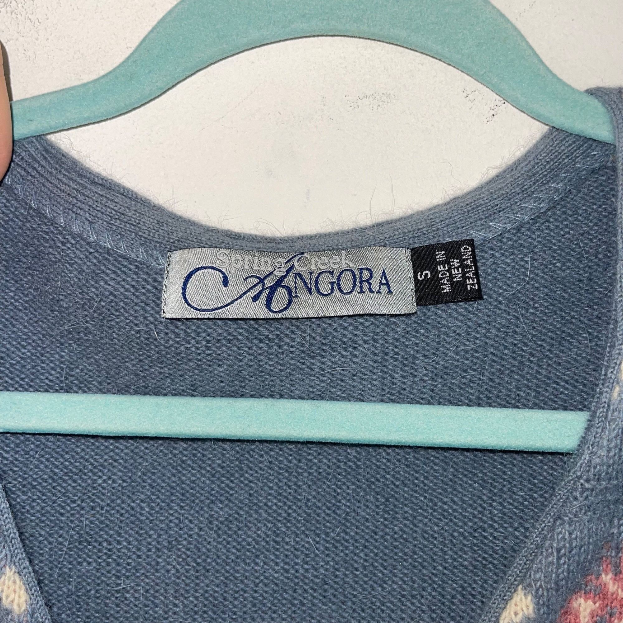 Other Spring Creek Angora Womens Vest Size Small Blue Size S / US 4 / IT 40 - 8 Thumbnail