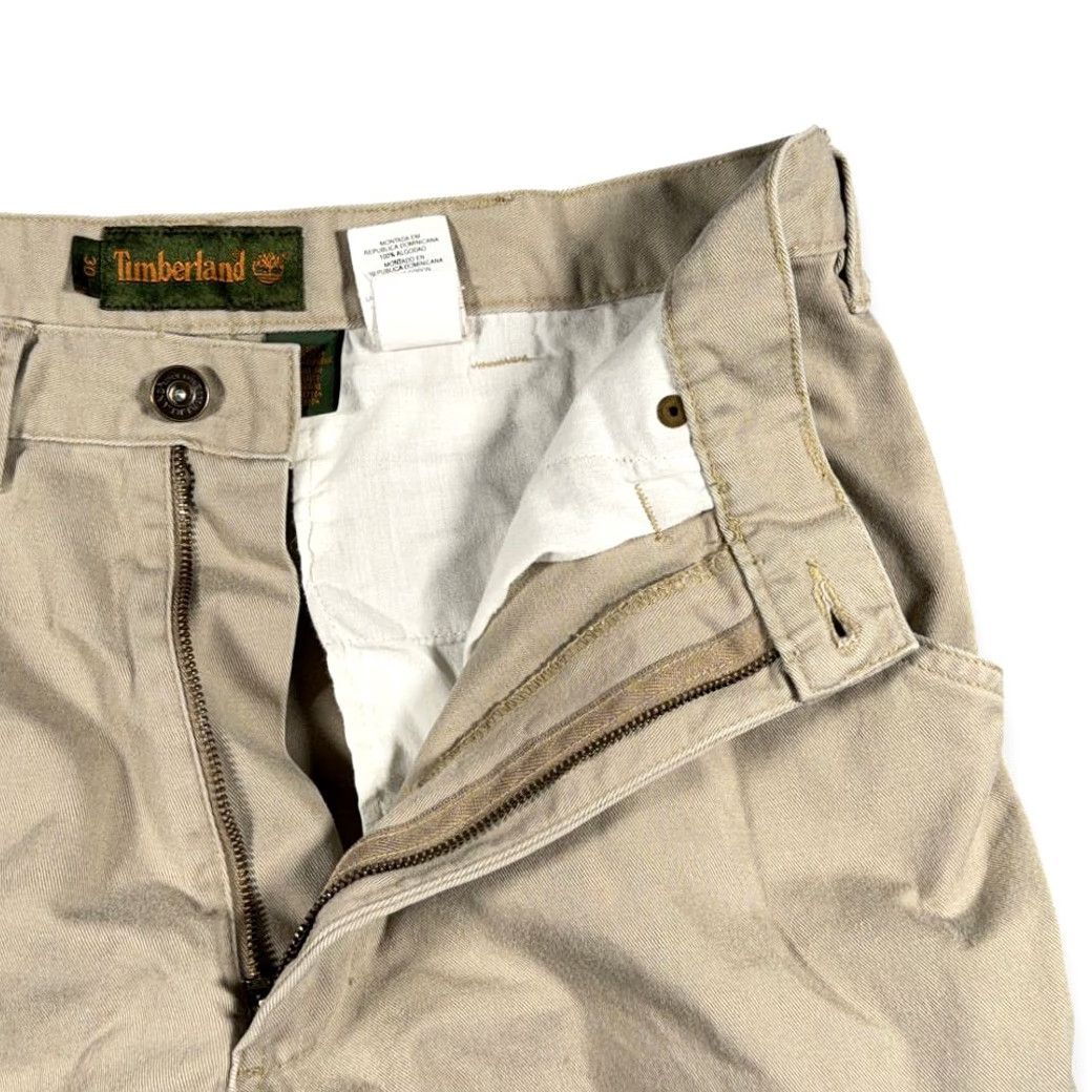 Timberland VINTAGE Timberland Cargo Shorts Mens 30 Brown Khaki 90s Outdoor Utility Hiking Canvas Cotton Size US 30 / EU 46 - 3 Thumbnail