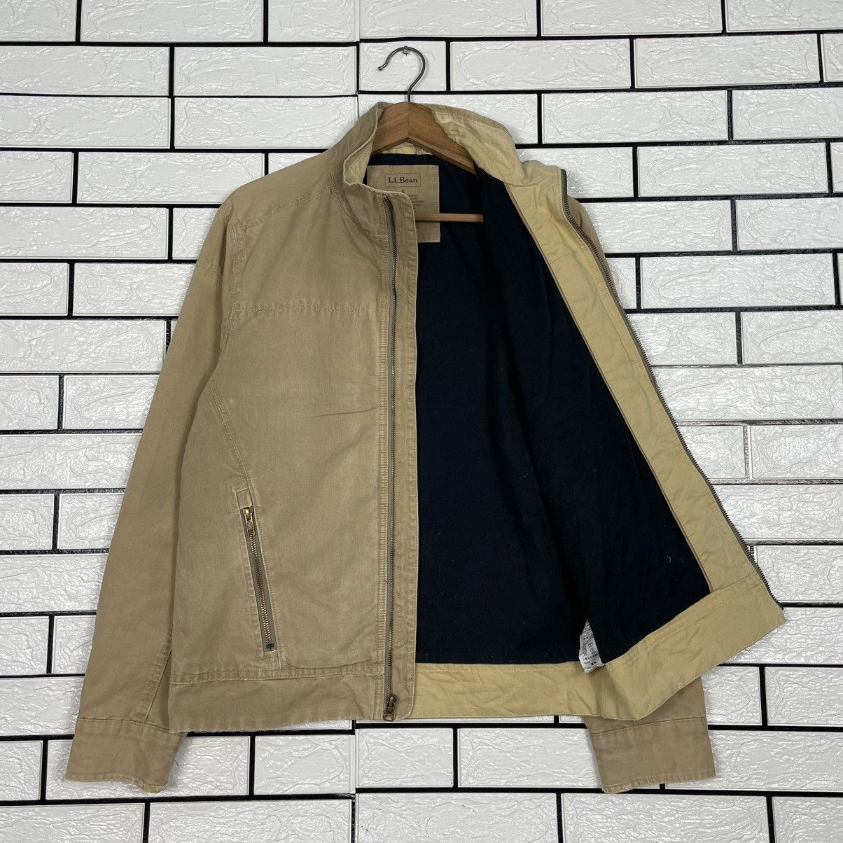 L.L. Bean LL Bean Cotton Zipper Jacket Size US S / EU 44-46 / 1 - 9 Thumbnail