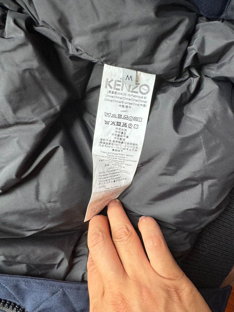 Kenzo KENZO Blue M-Size Pilot Quilted Jacket Size US M / EU 48-50 / 2 - 5 Thumbnail